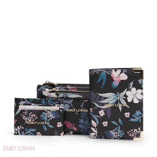 Emily Loran Signature Gift Set- Black Floral