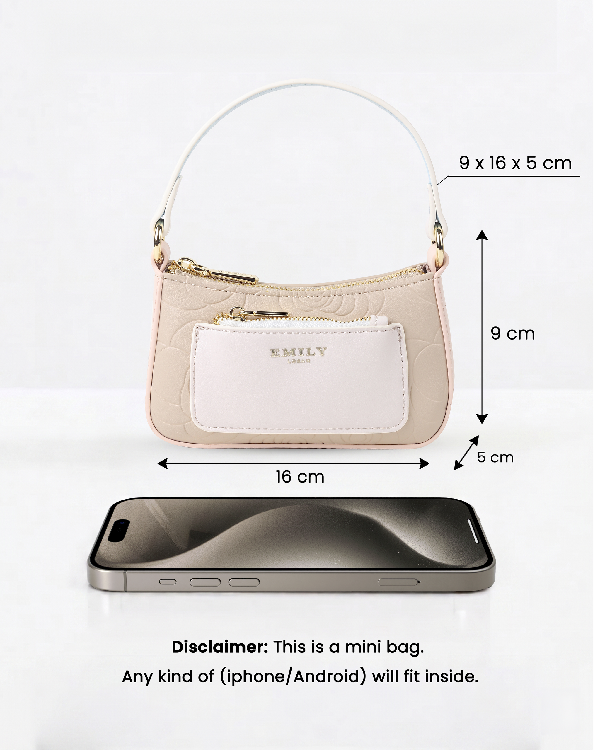 Nova Mini Bag- Beige