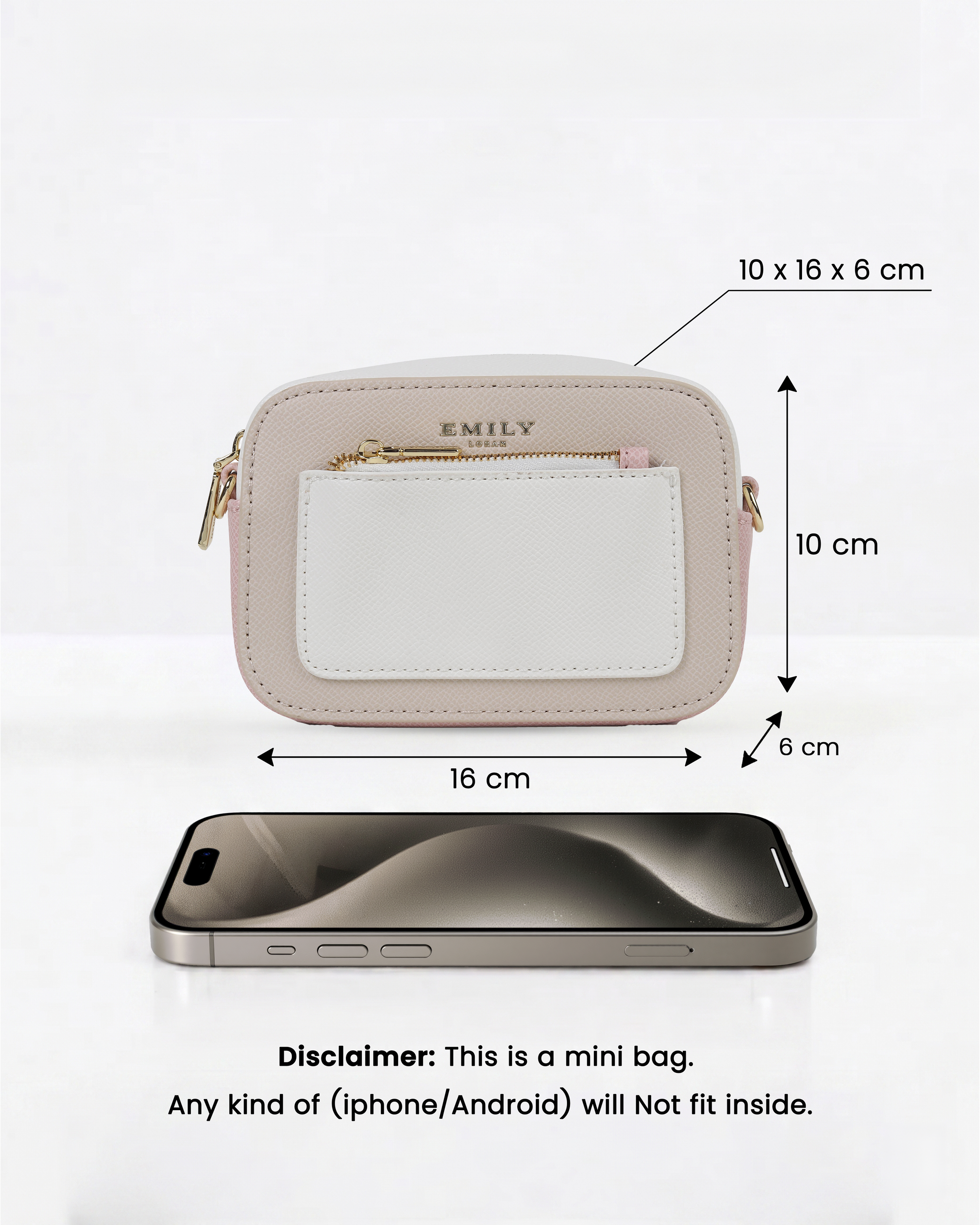 Belle Mini Bag- Cream