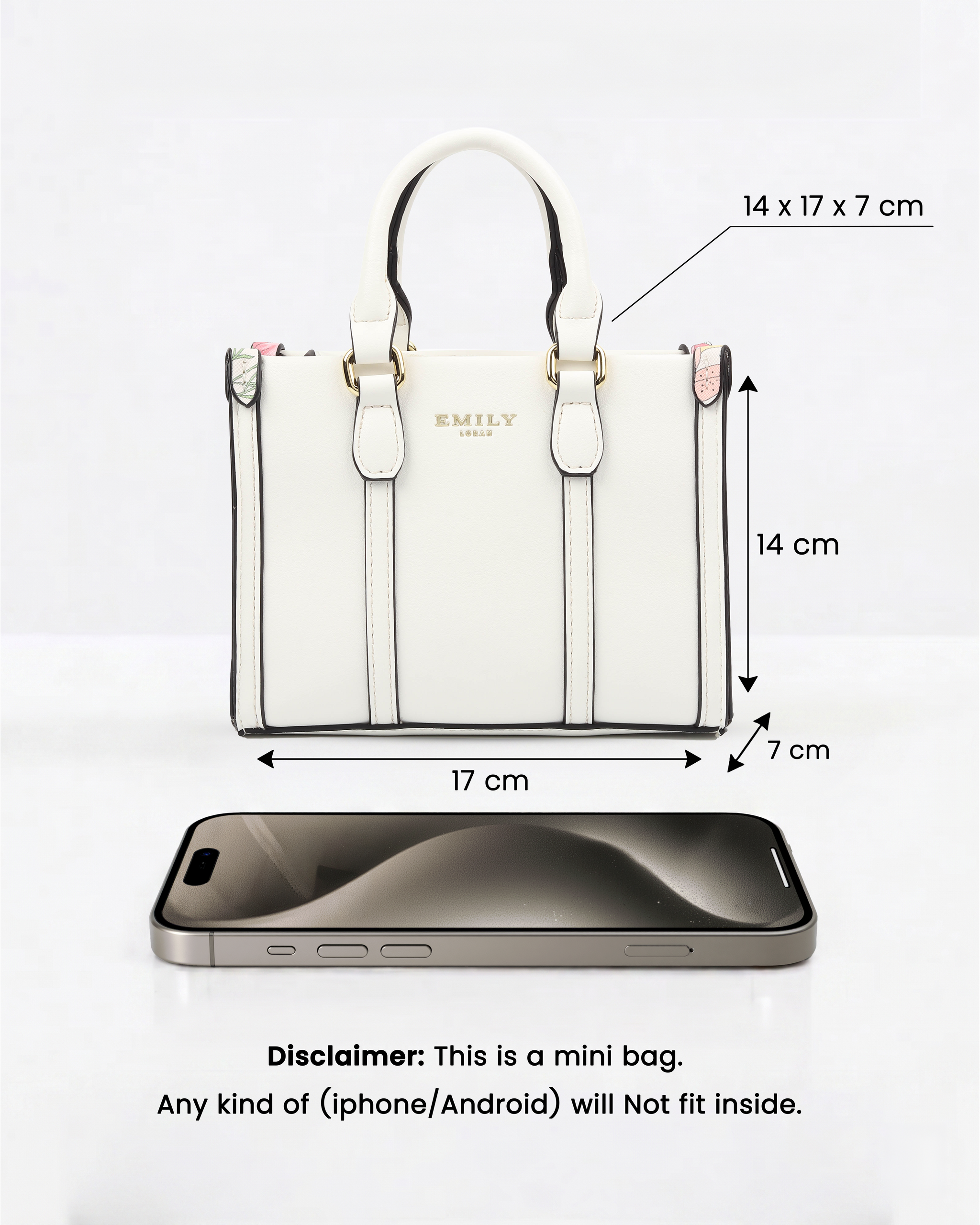 Mini Ivy Sling - White