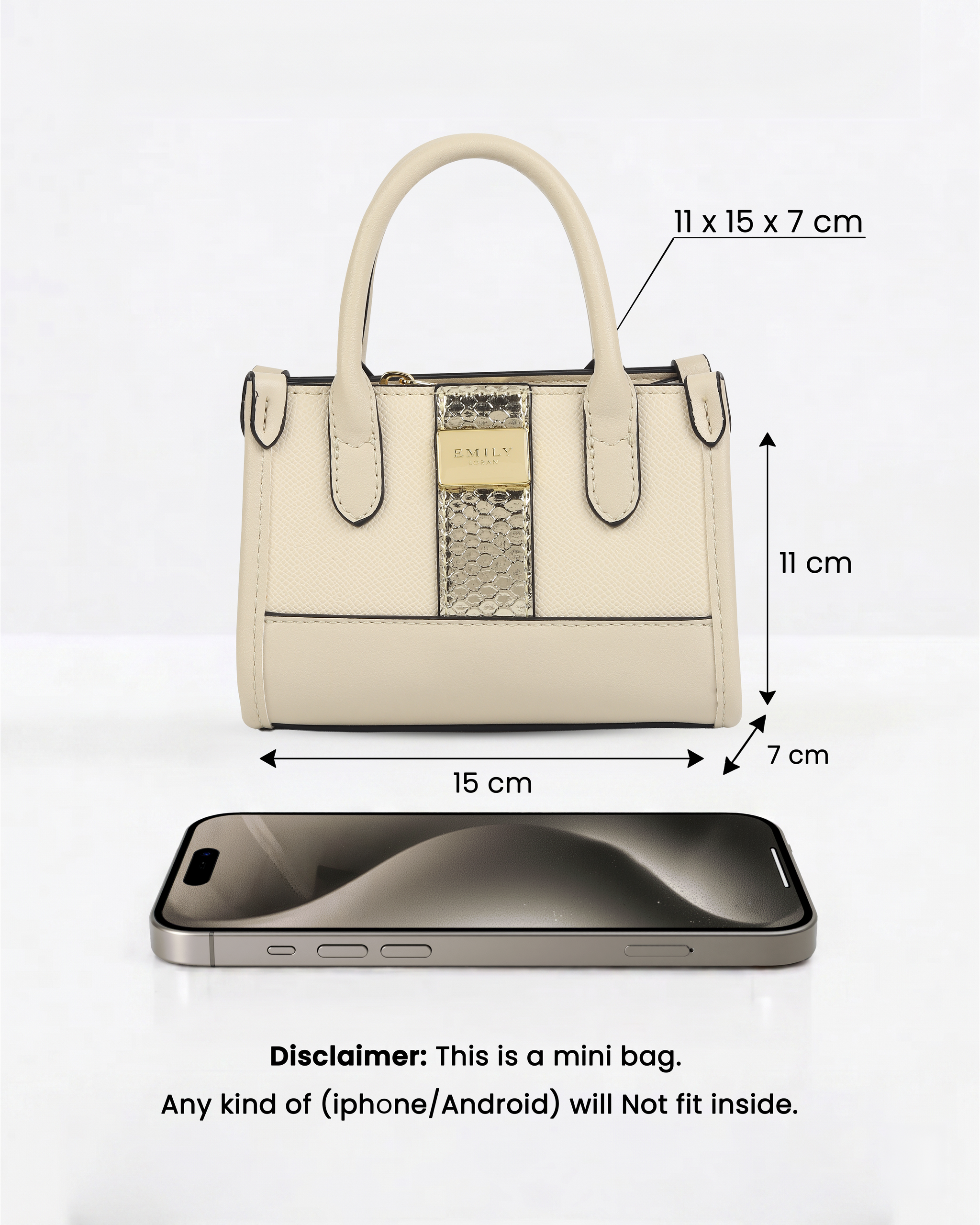 Aura Mini Bag - Cream