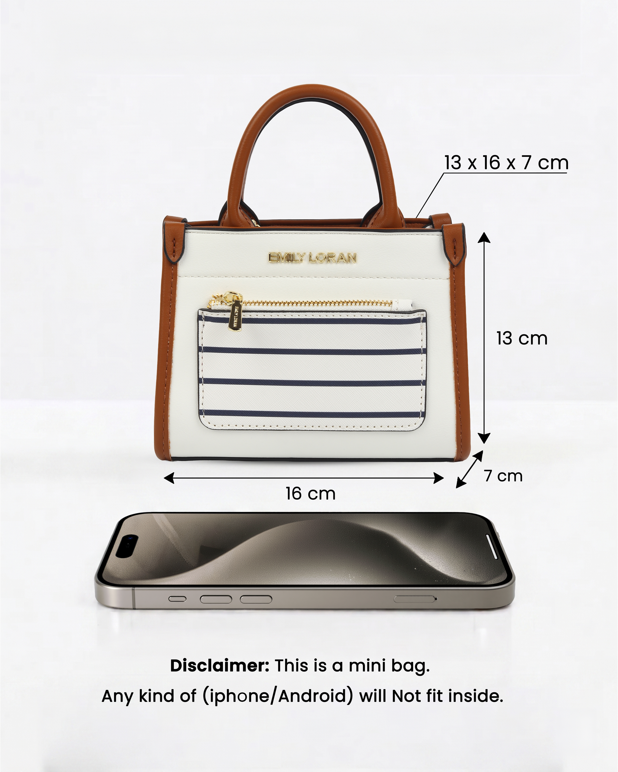 Eden Mini Bag- Stripes
