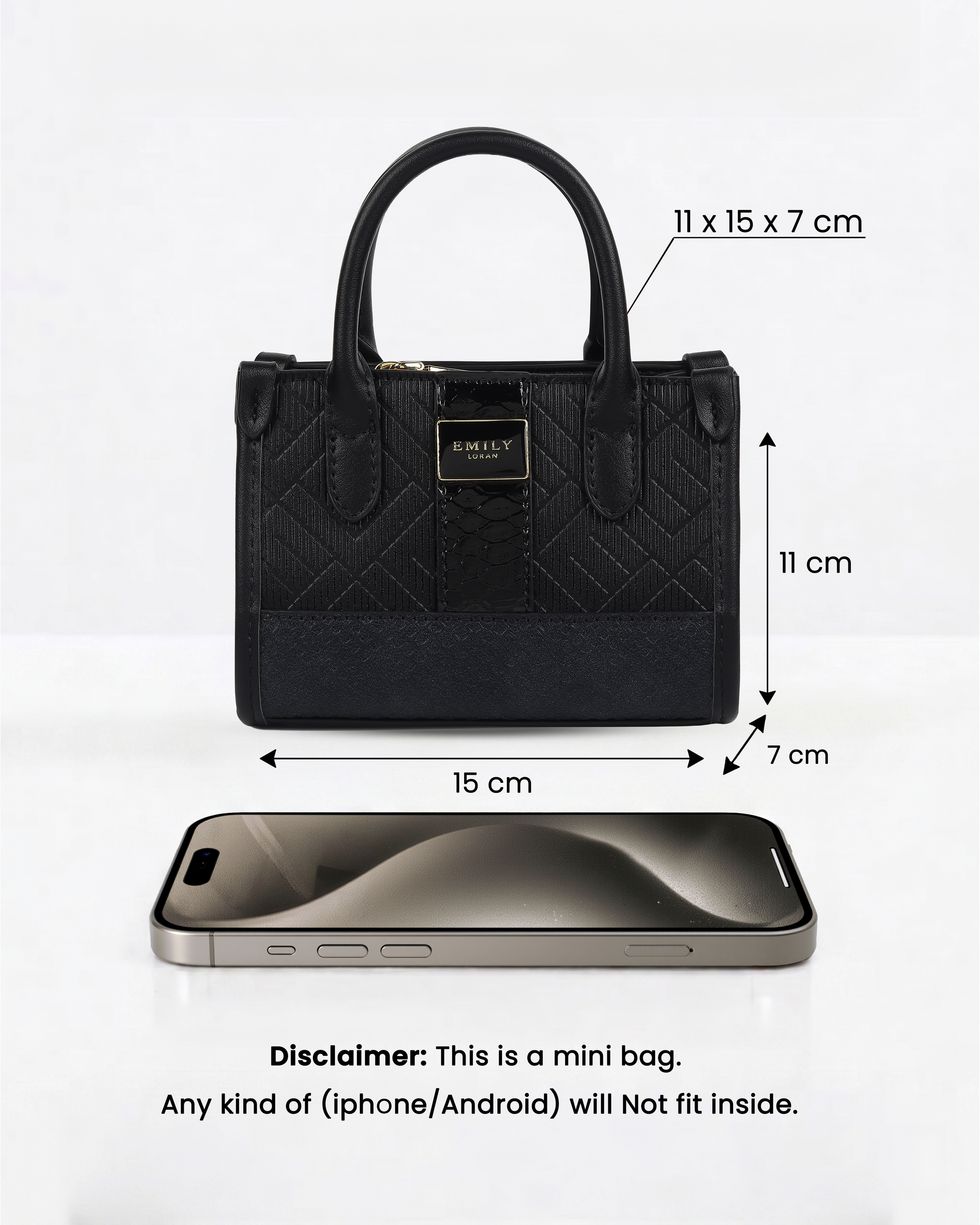 Aura Mini Bag - Black