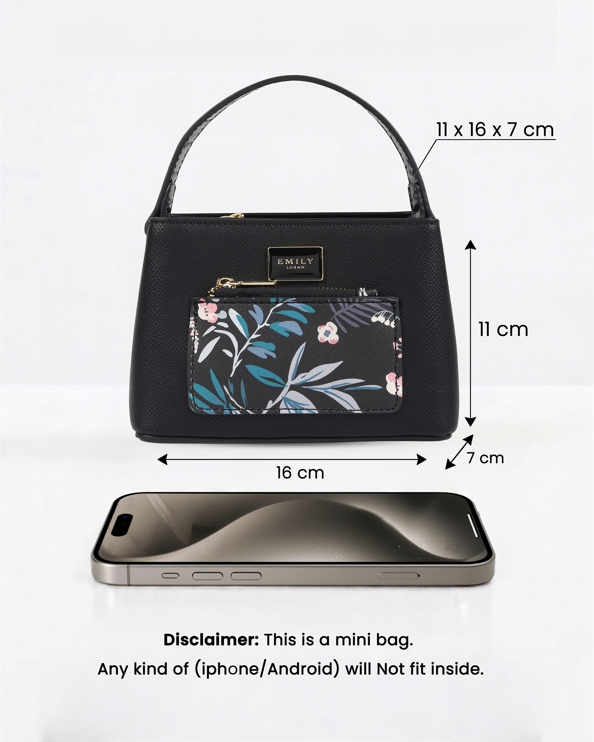 Blaire Mini Bag- Black