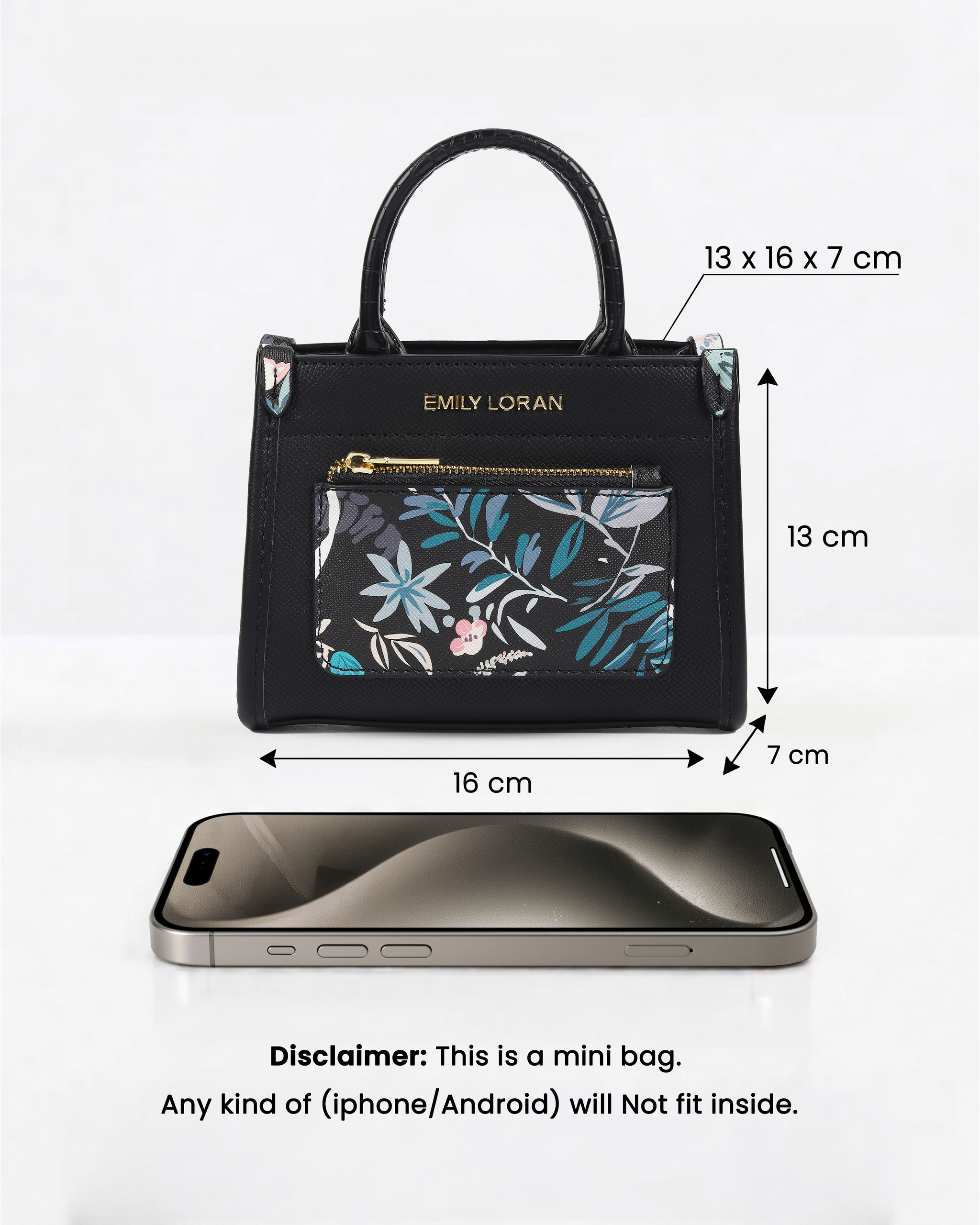 Eden Mini Bag- Black