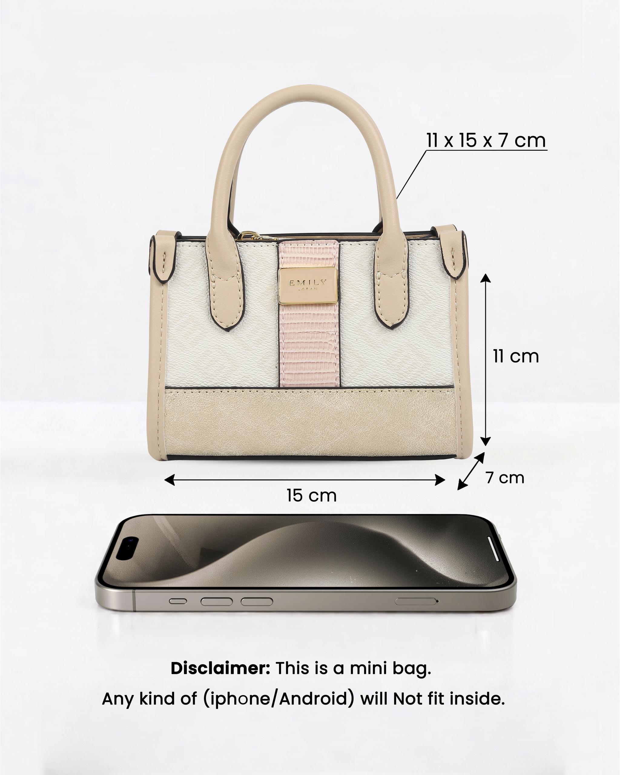 Aura Mini Bag - Apricot