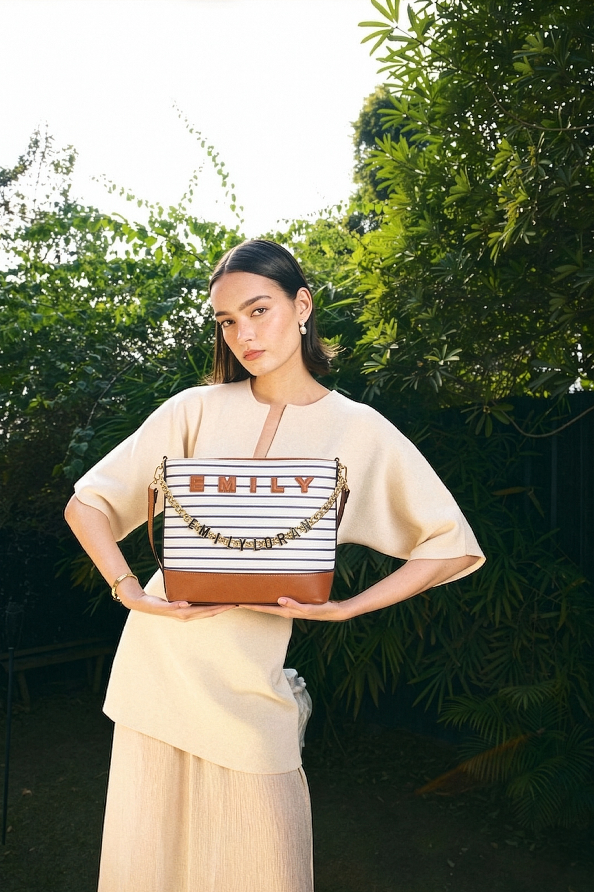 Auracharm Handbag - Tan