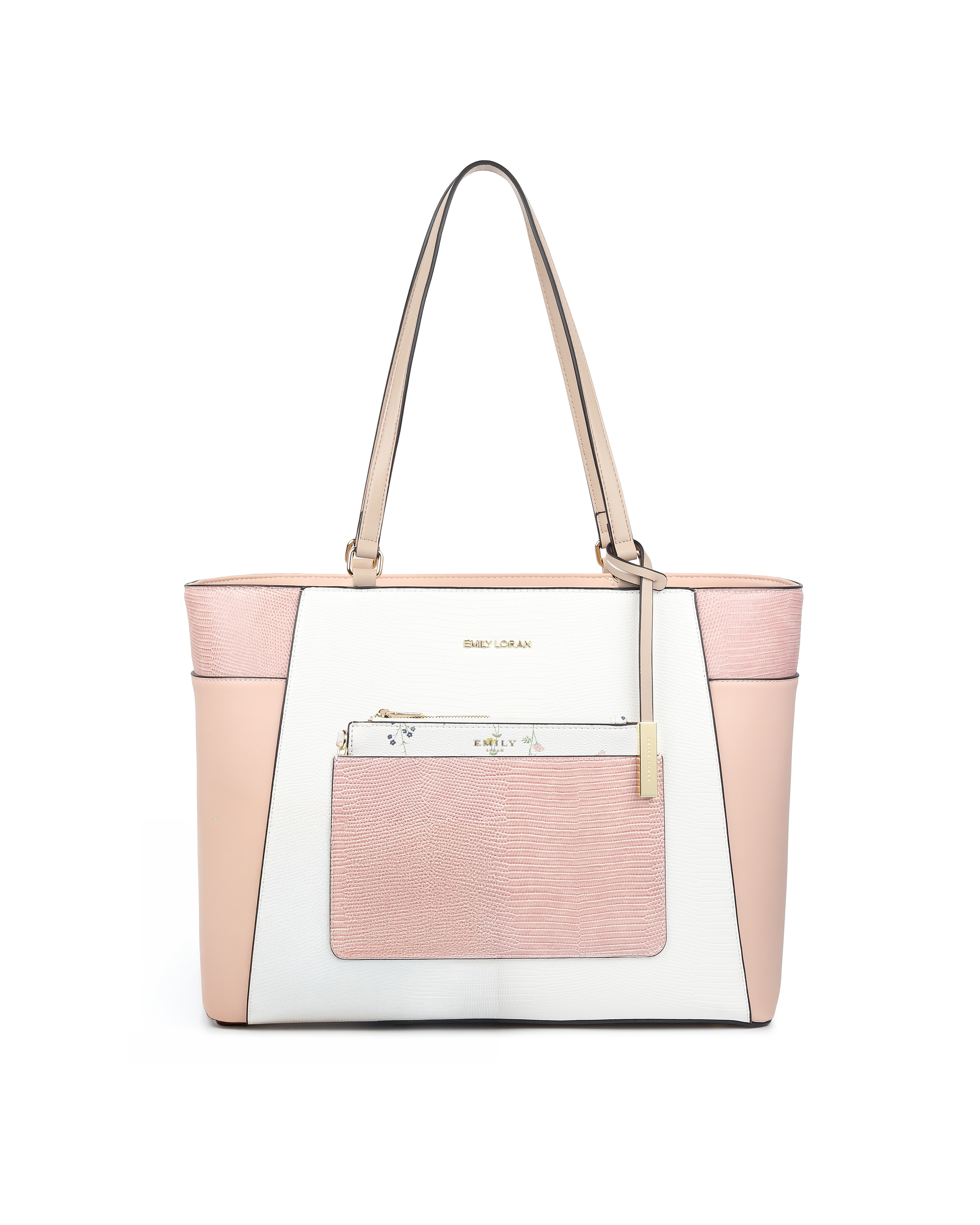 Nova Tote Bag -  White Floral