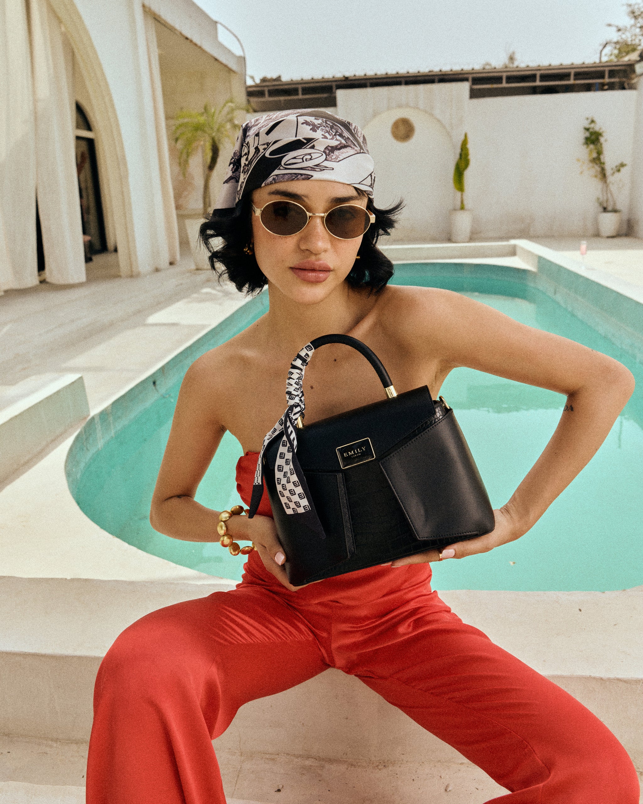Ophelia Handbag- Black