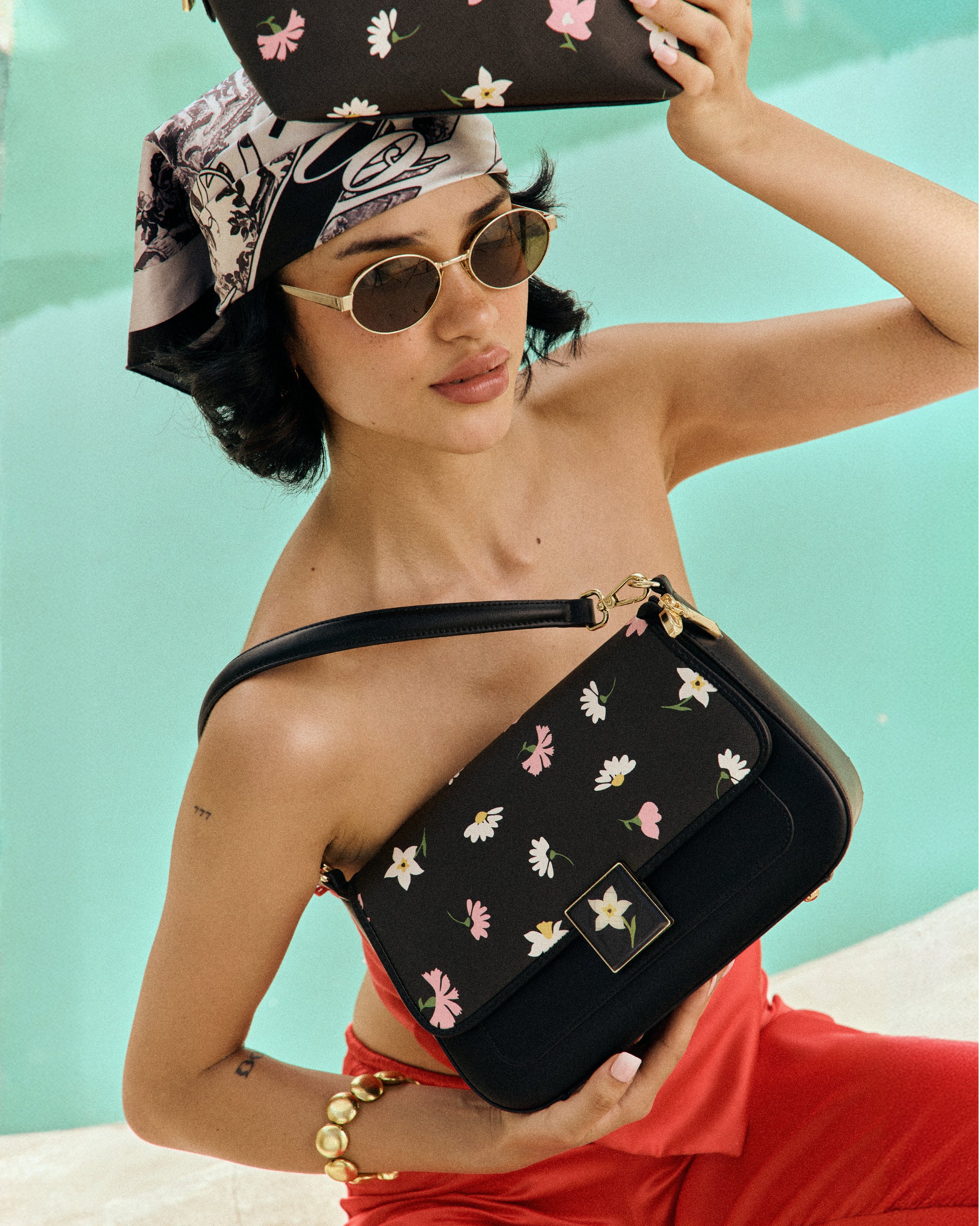 Elira Shoulder Bag- Black