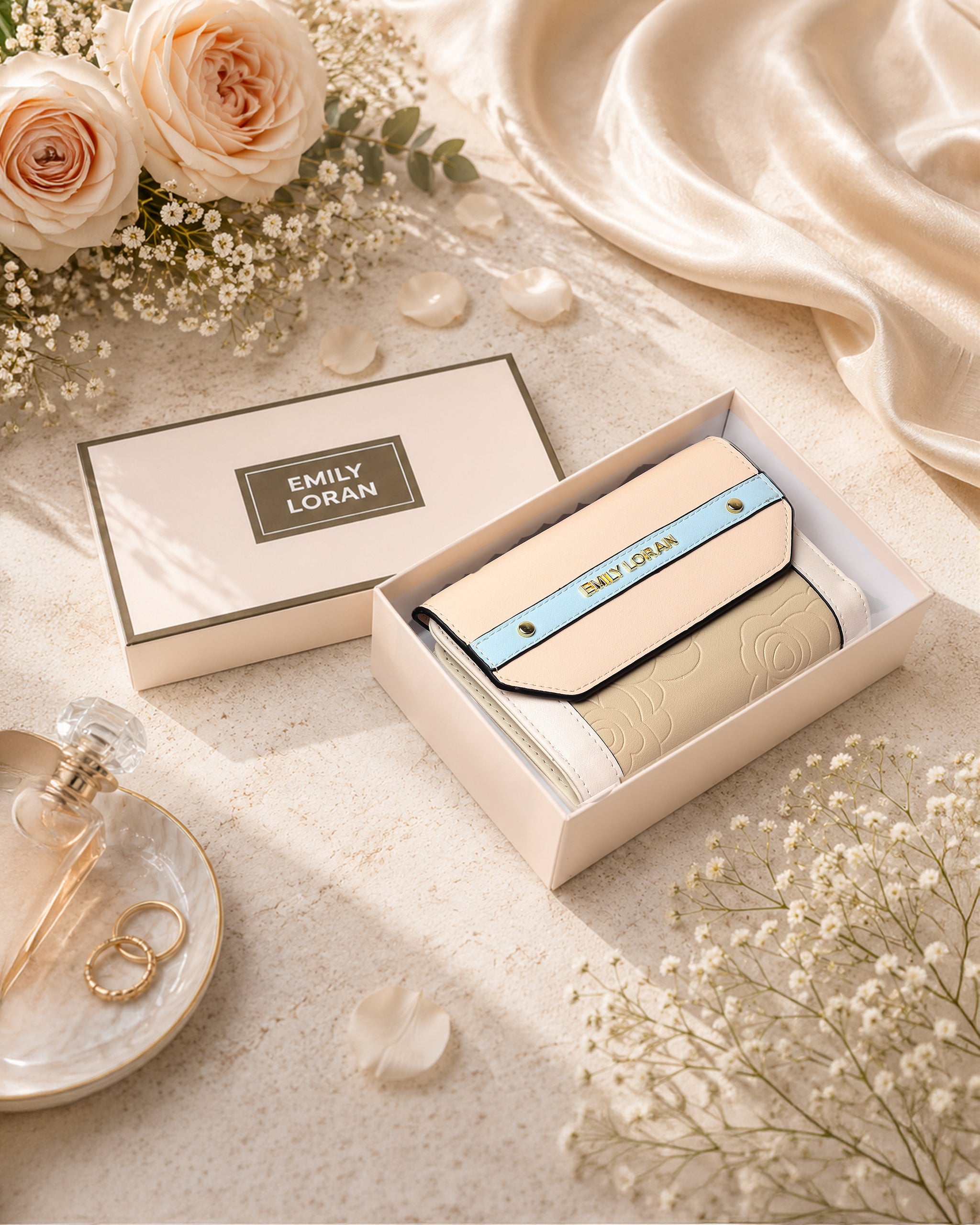 Liora Wallet- Beige