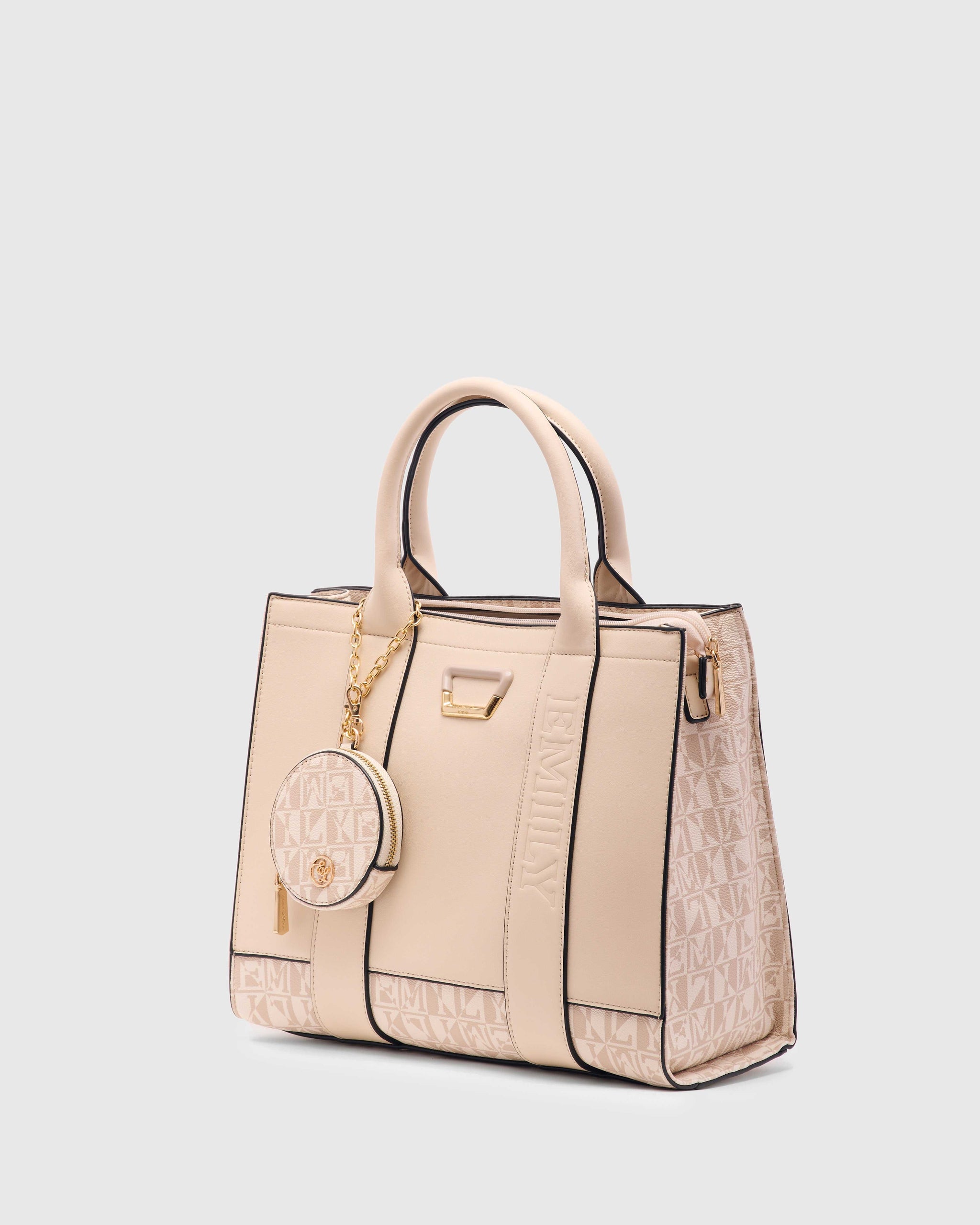 Sienna Pouch Bag - Beige