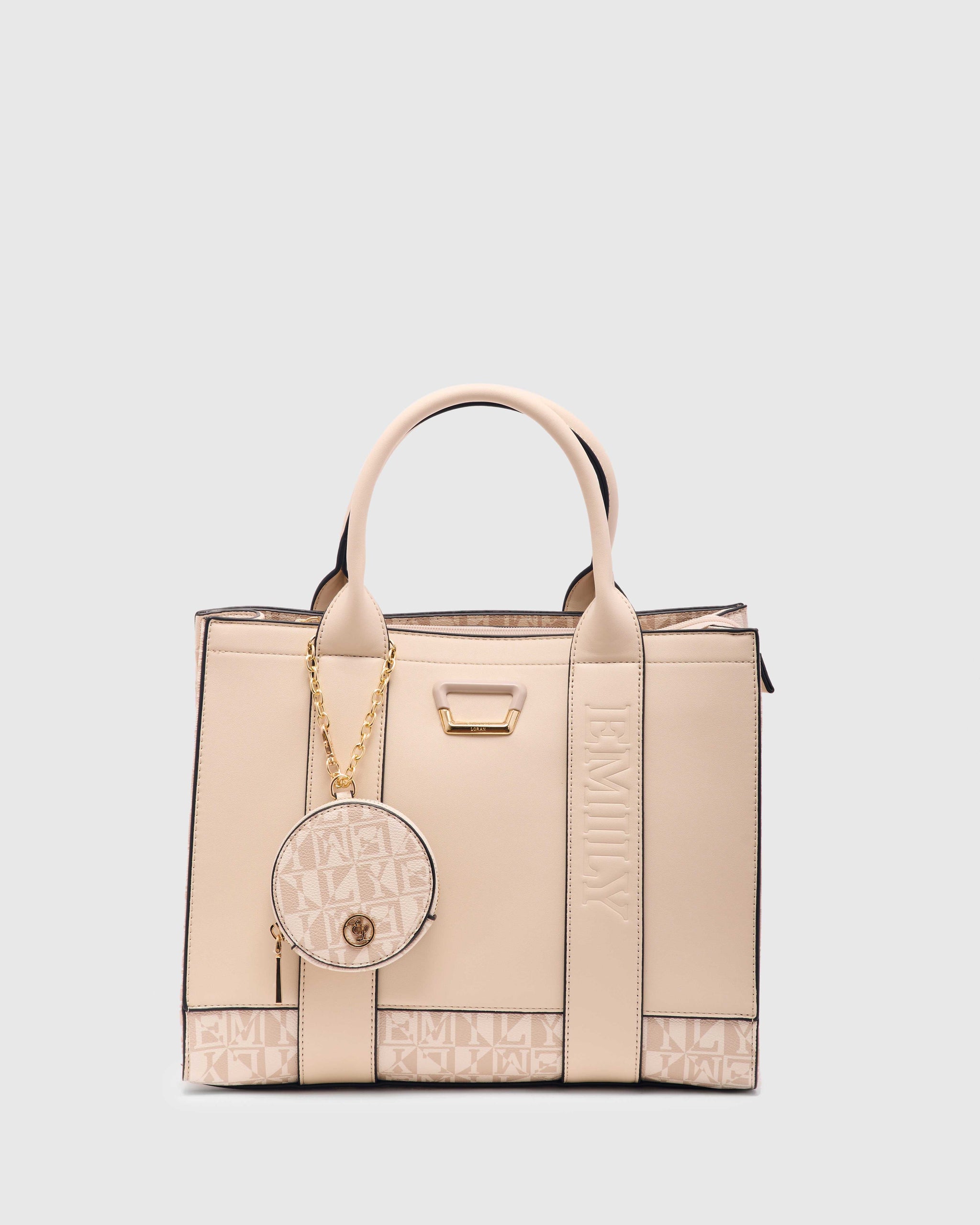 Sienna Pouch Bag - Beige