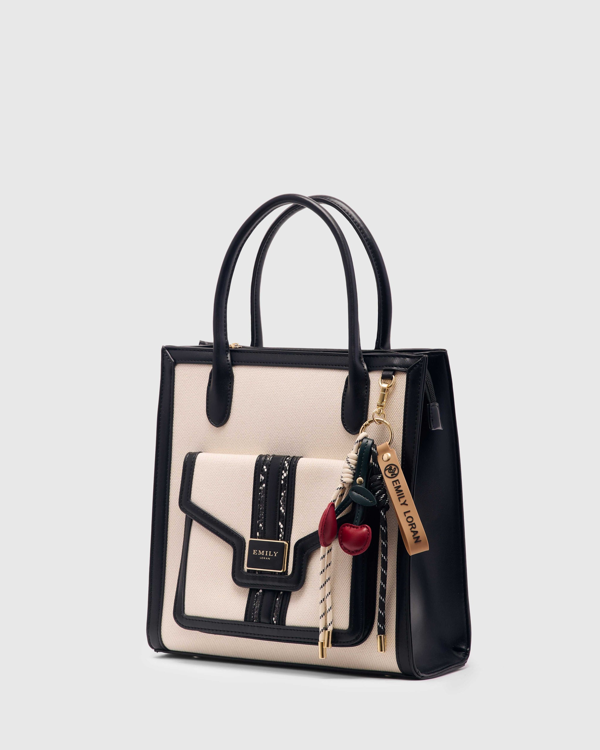 Evogue Charm Bag - Black