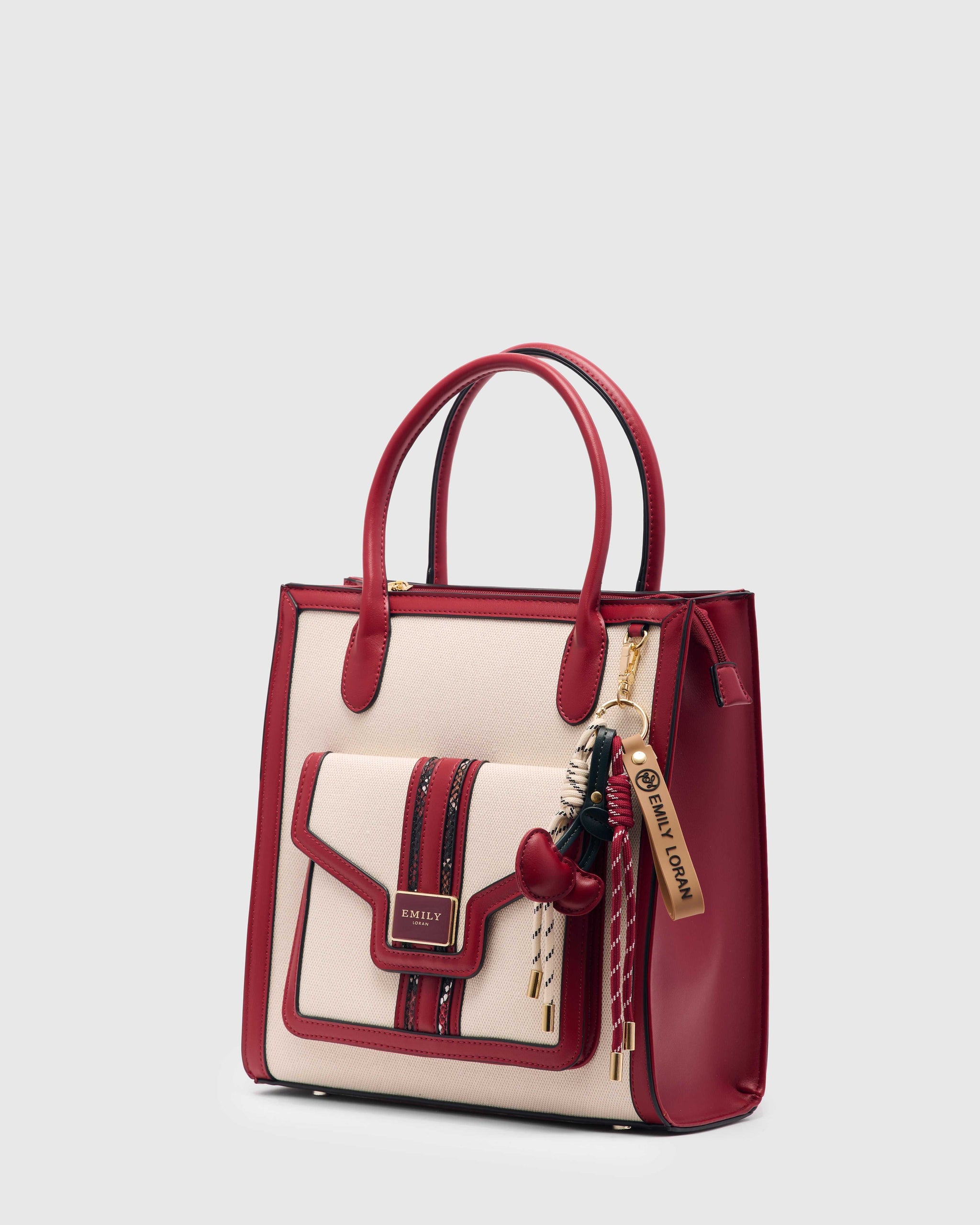 Evogue Charm Bag - Red