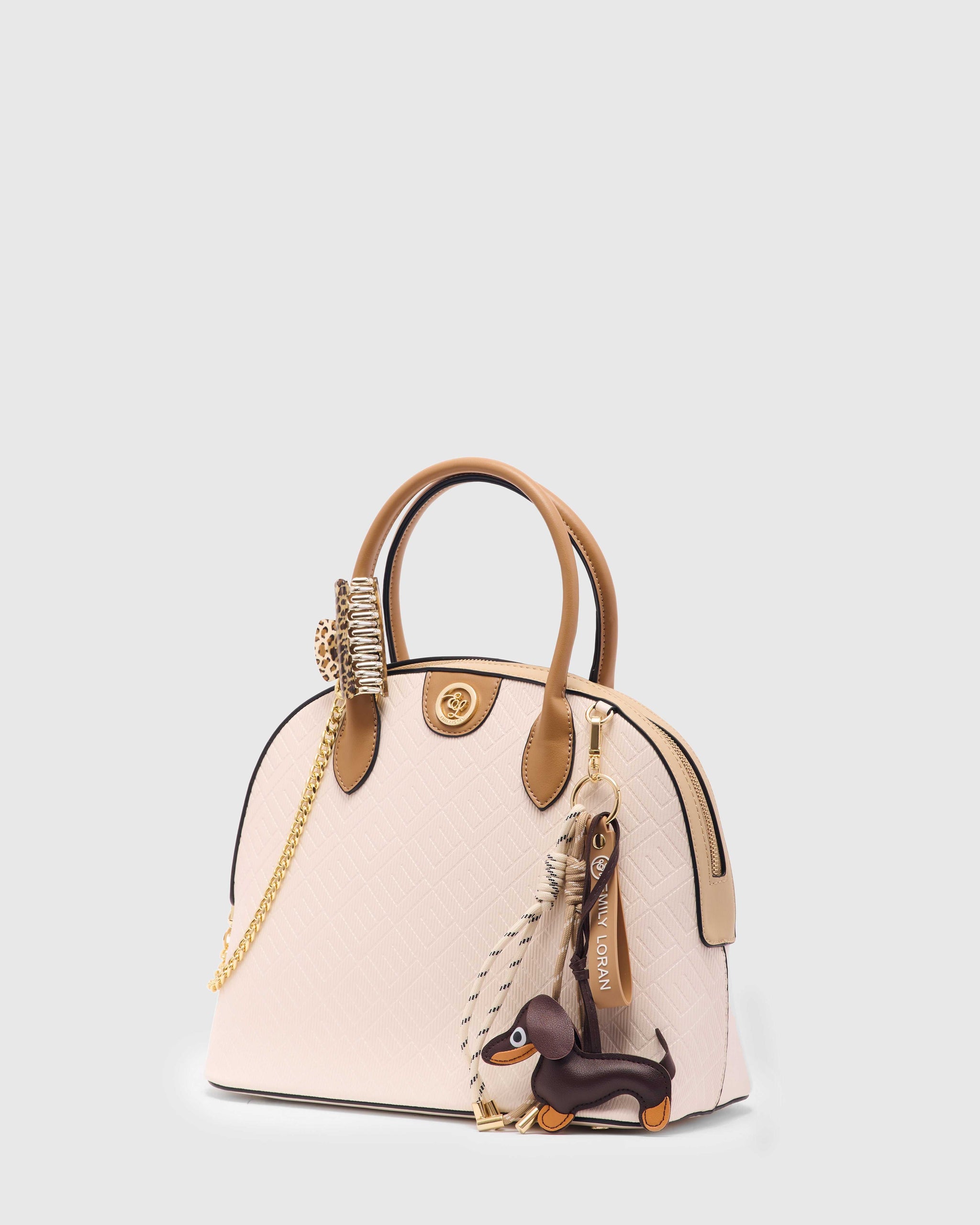 Auracharm Handbag - Beige