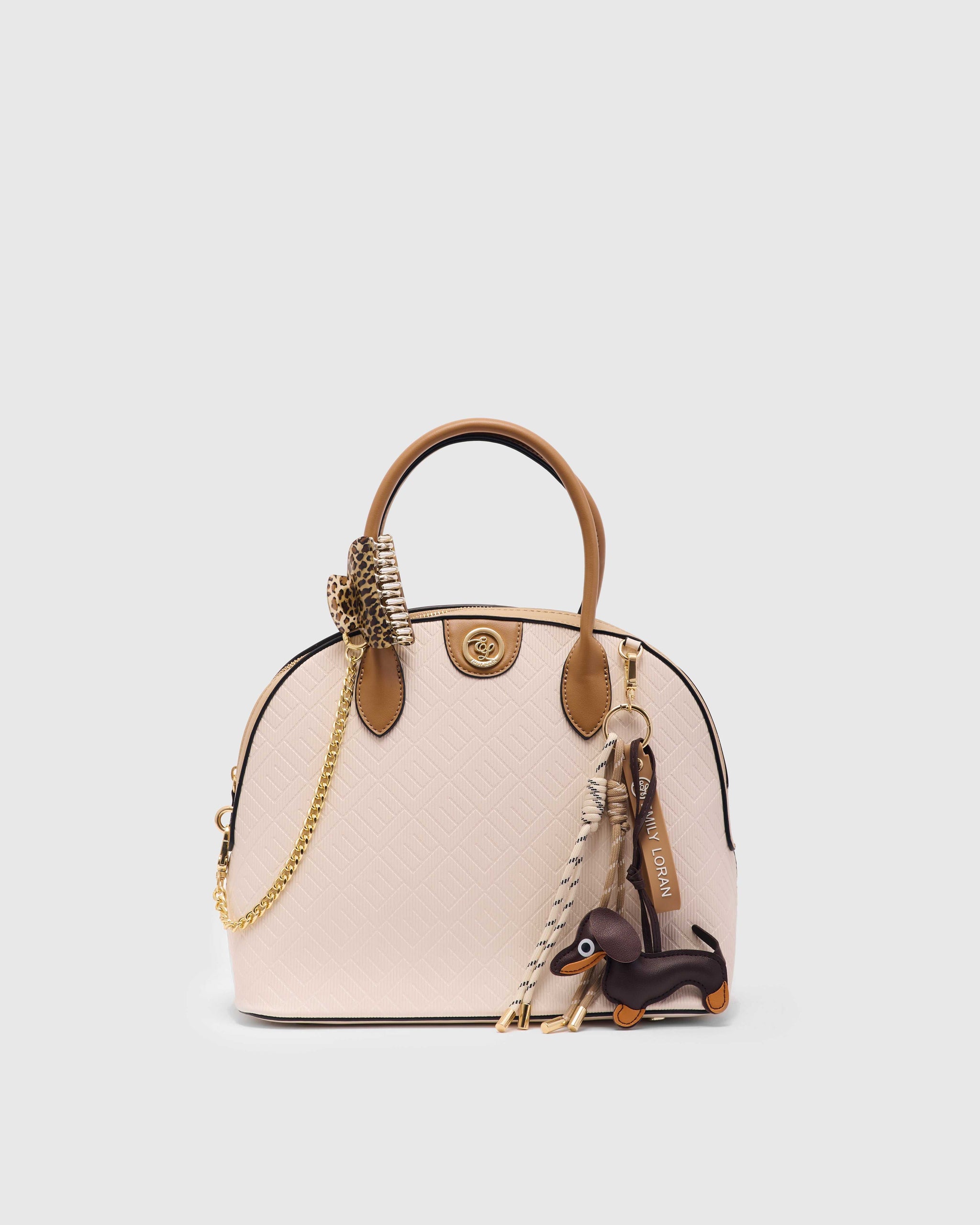Auracharm Handbag - Beige