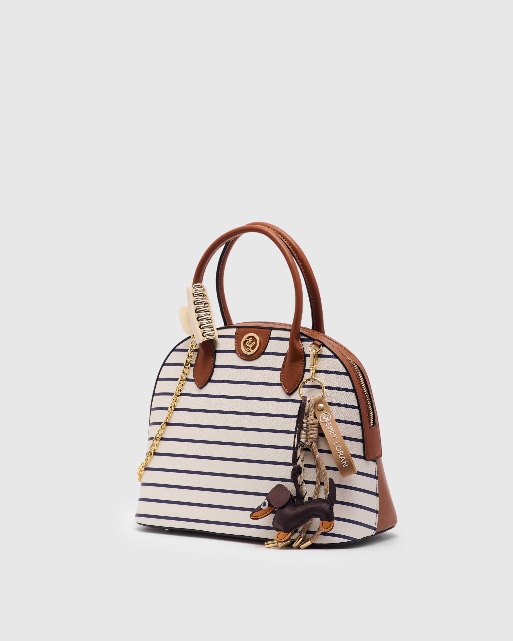 Auracharm Handbag - Stripes