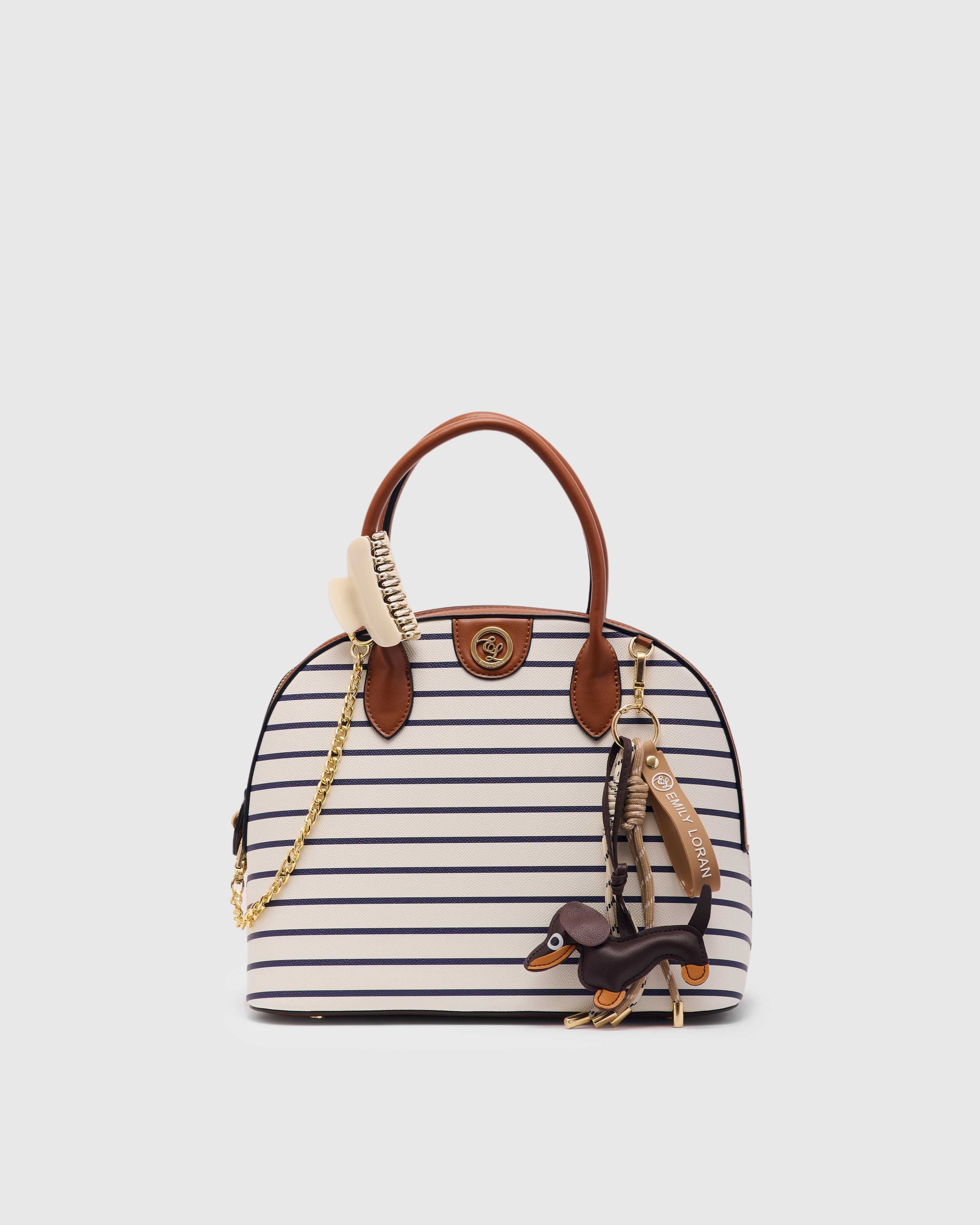 Auracharm Handbag - Stripes
