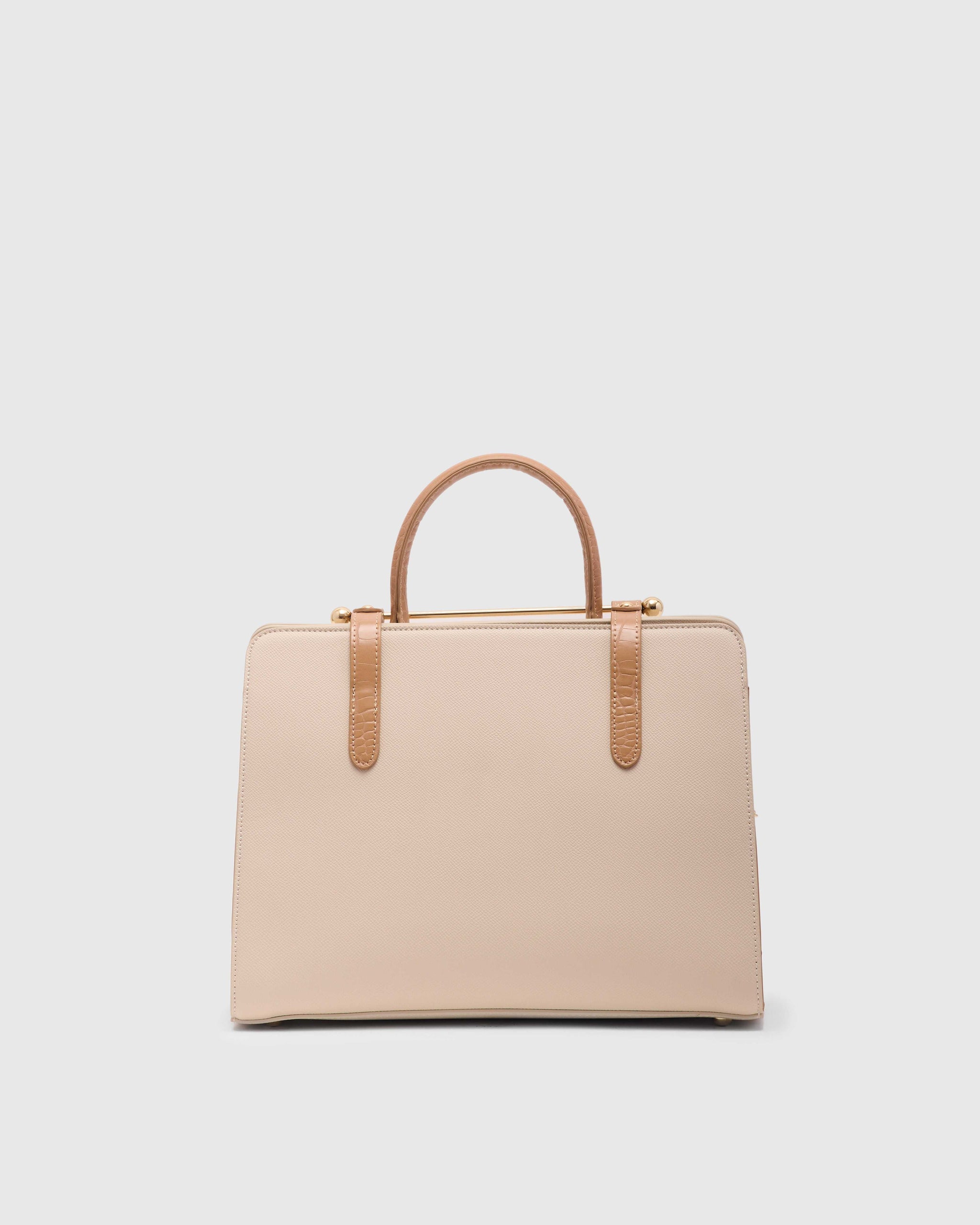 Vallora Handbag -Beige