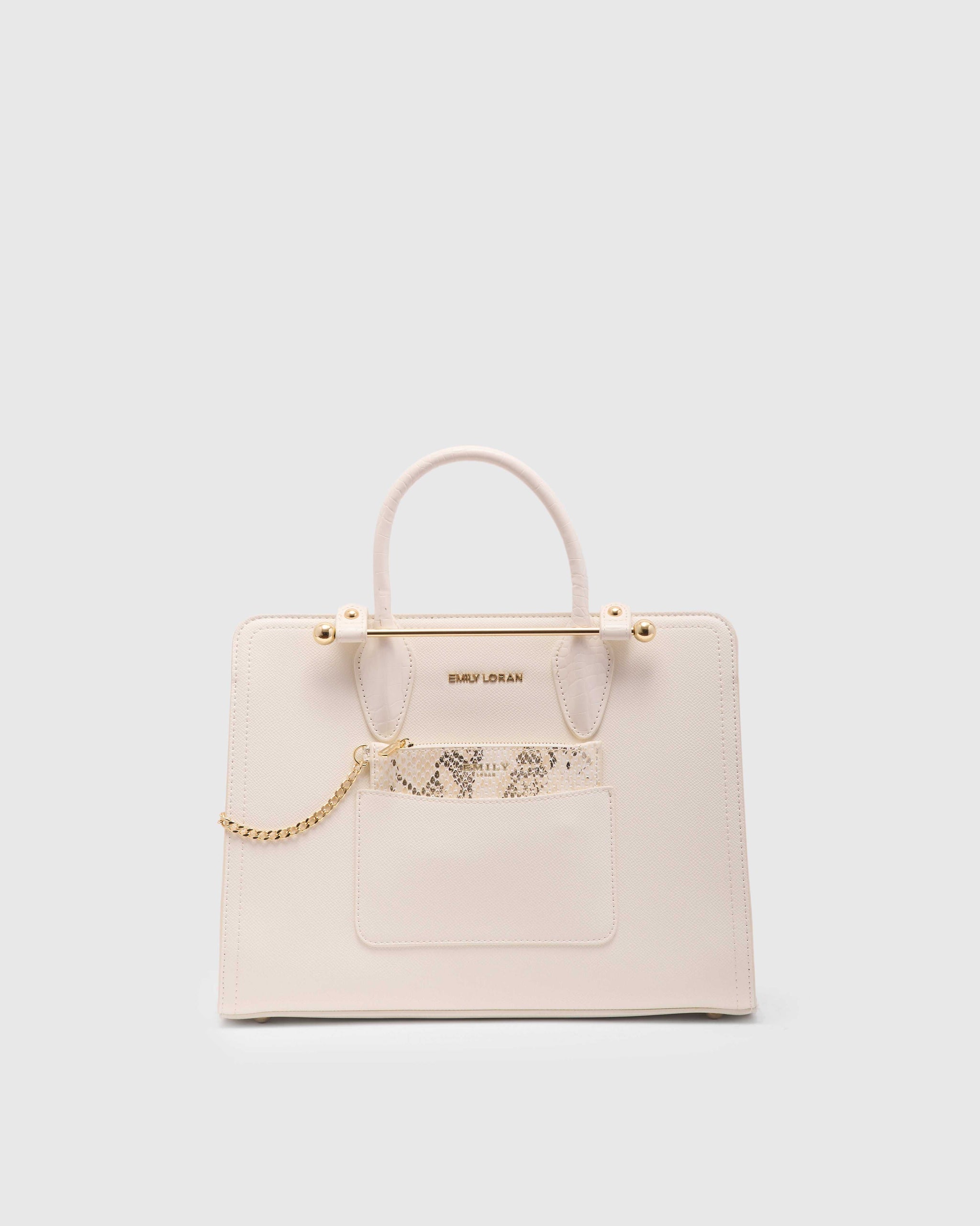 Vallora Handbag - White