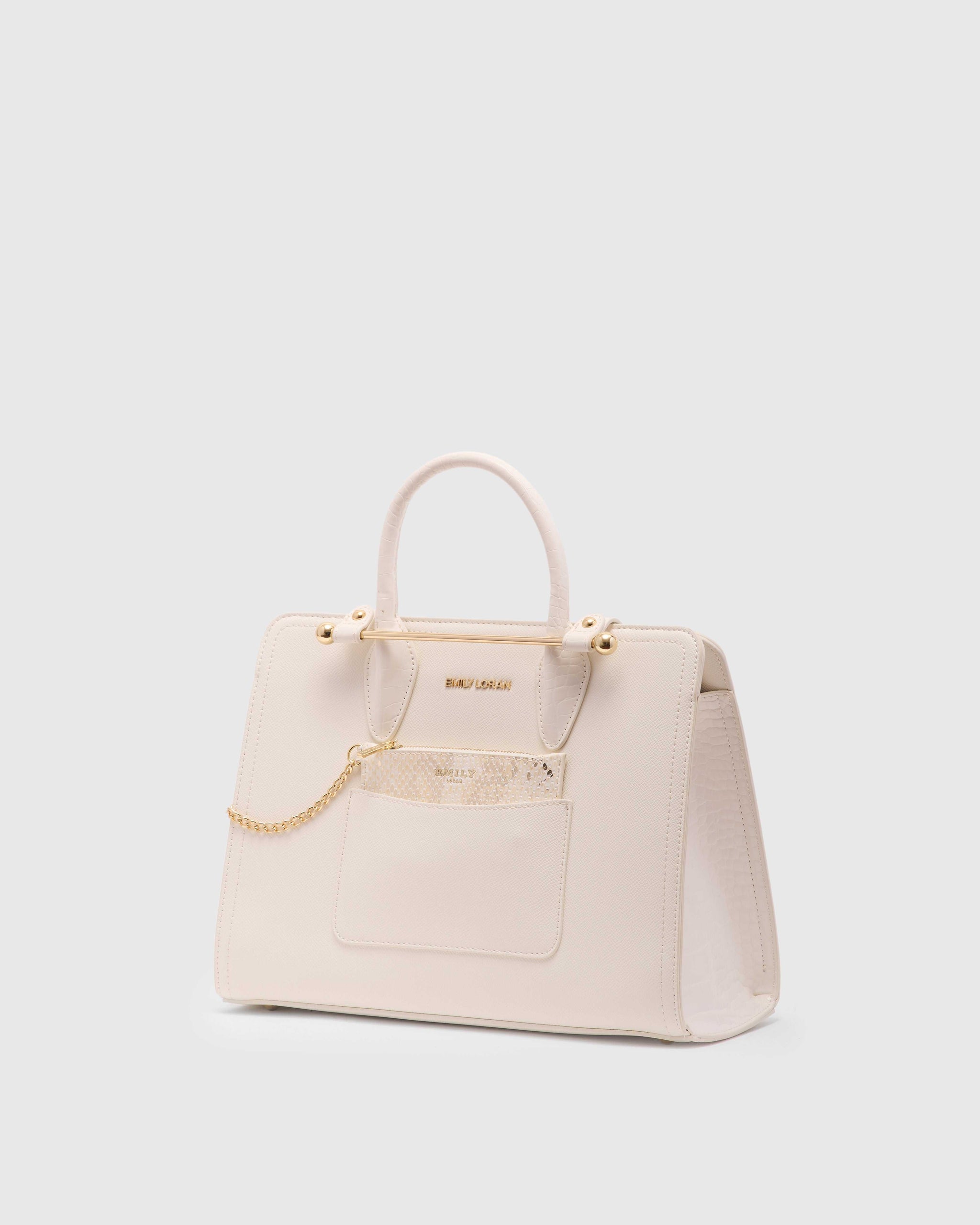 Vallora Handbag - White