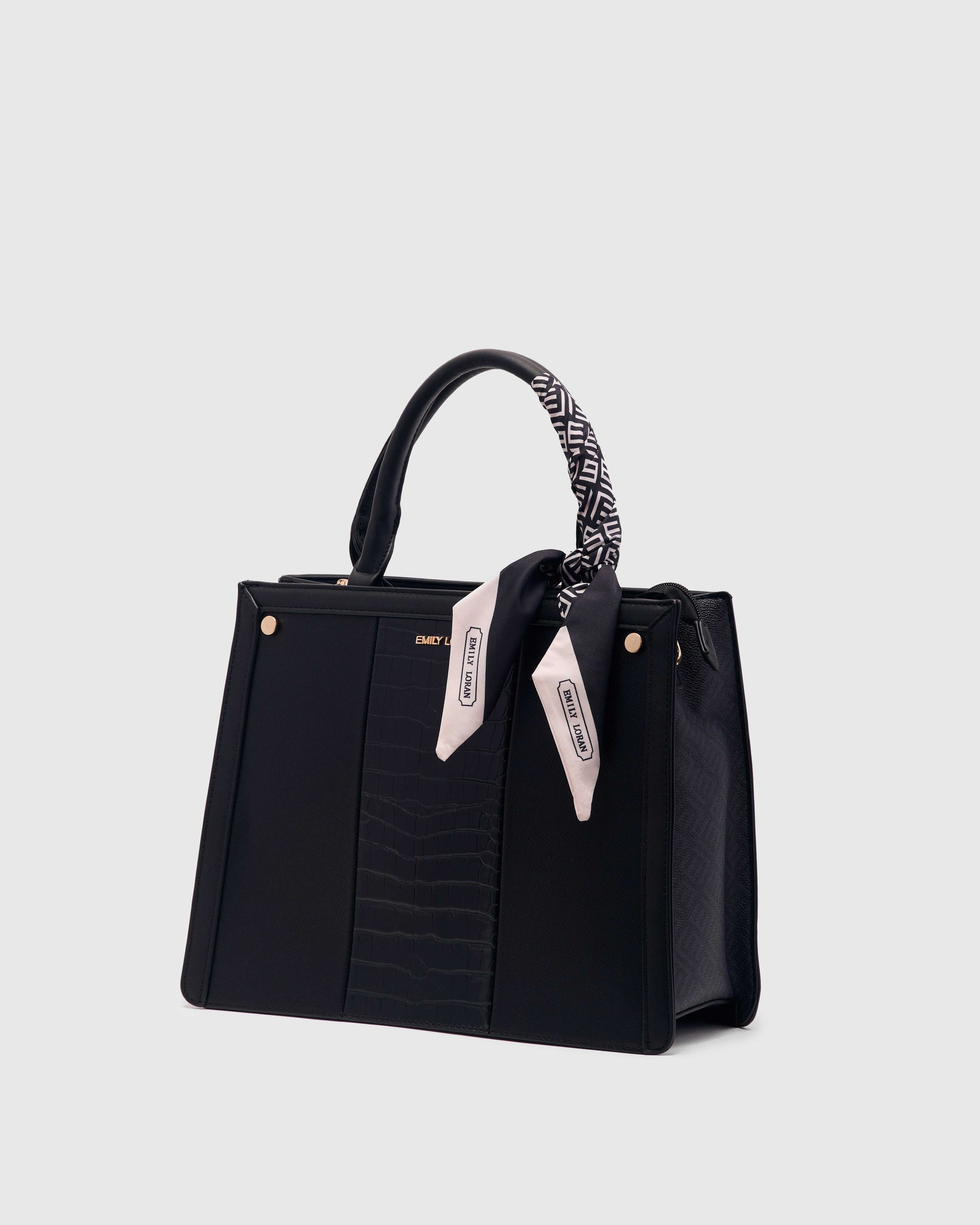Roselle Handbag -Black