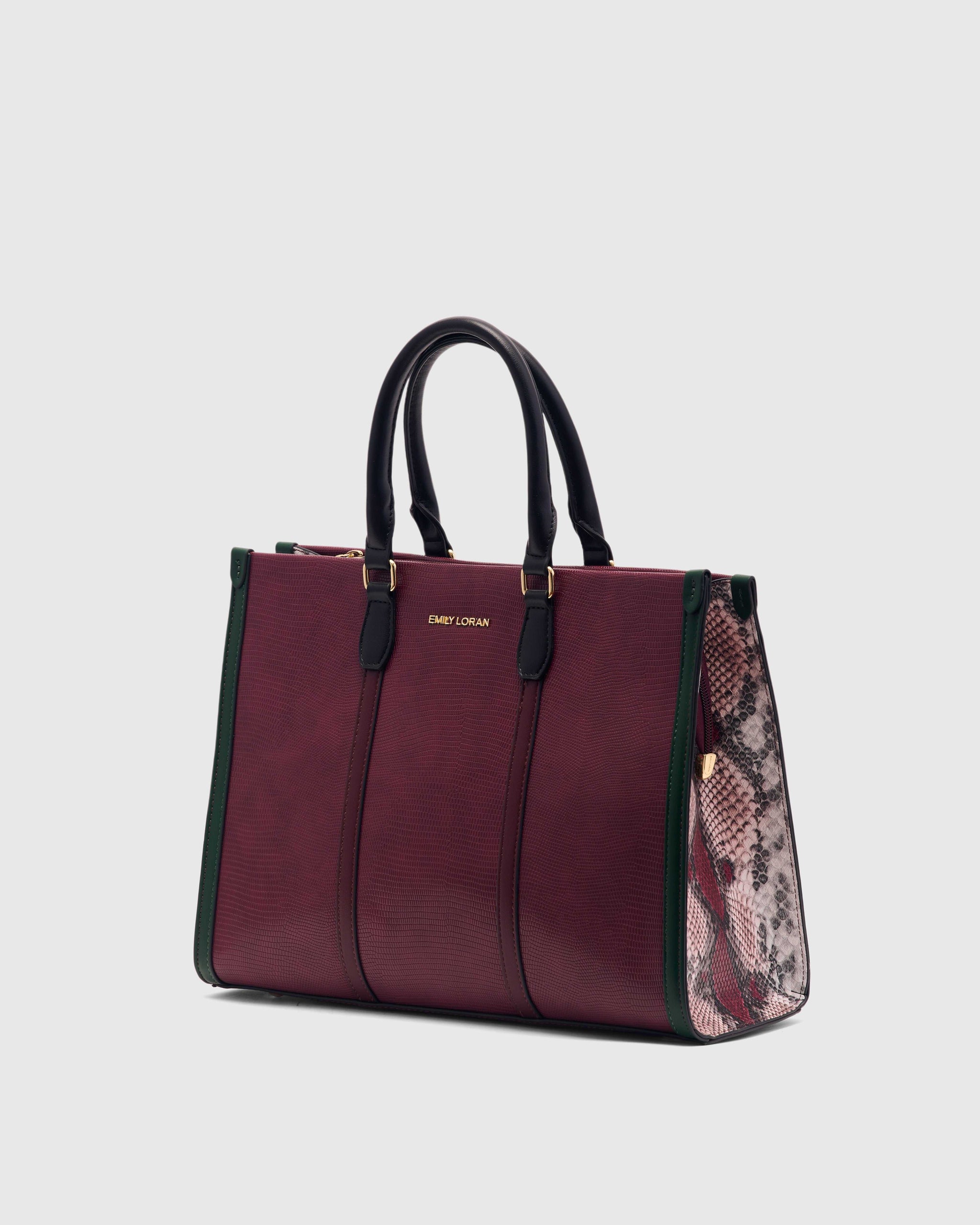 Aurielle Handbag - Wine