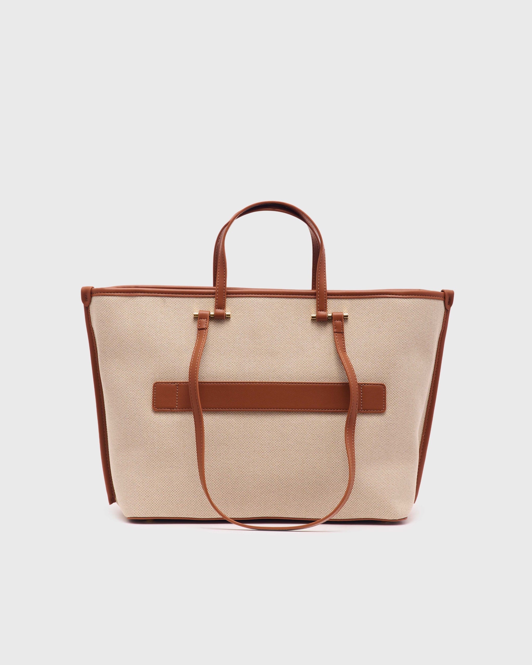 Luna Belle Tote -   Brown
