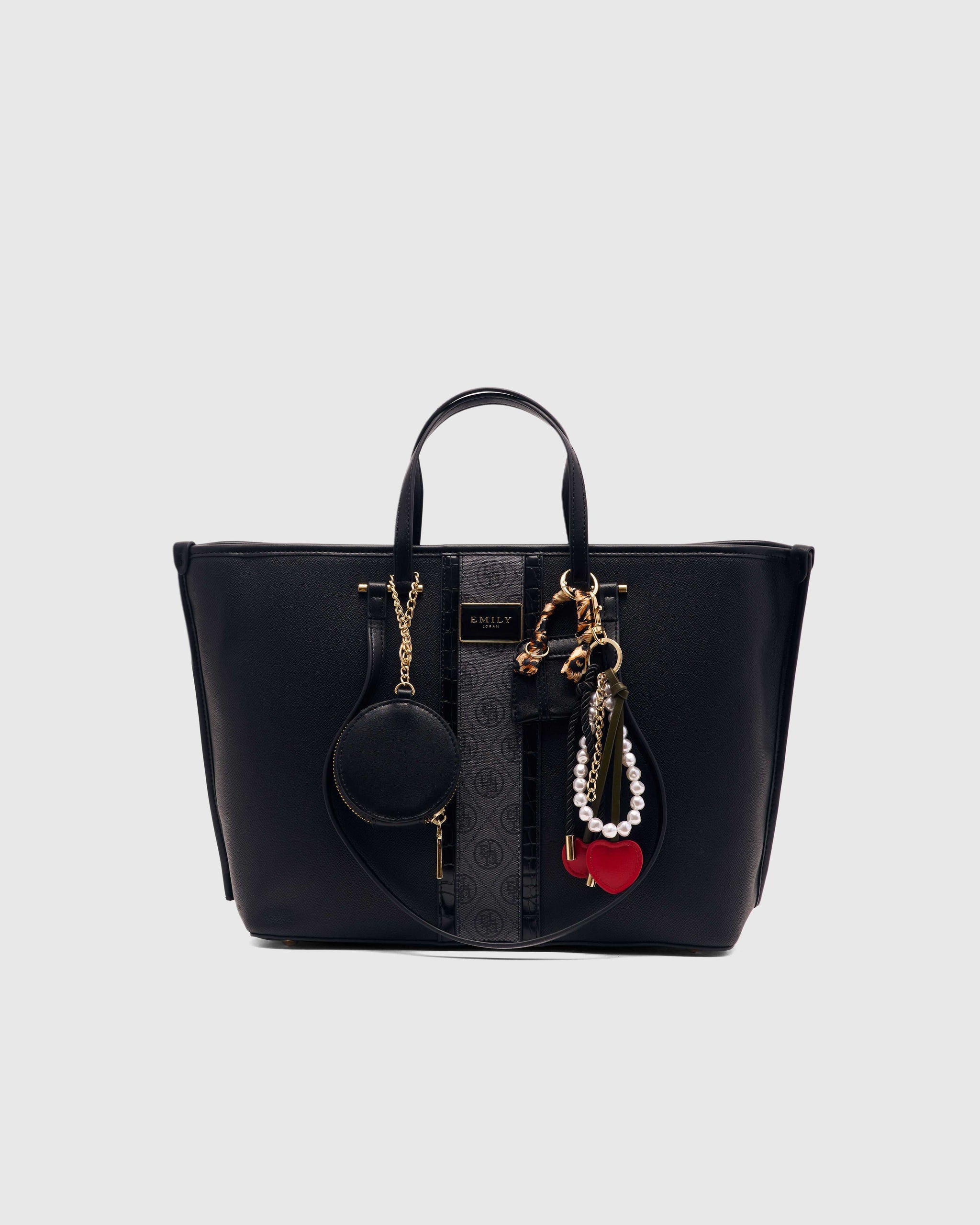 Luna Belle Tote - Black