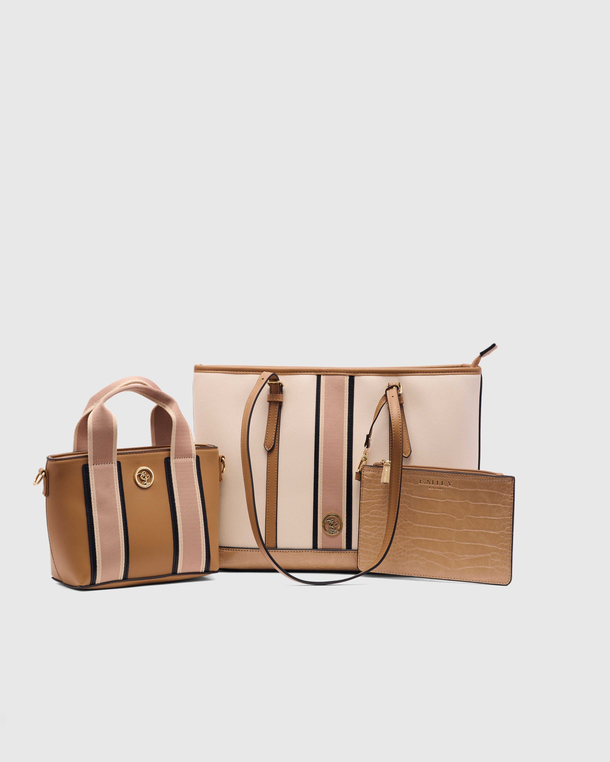 Verra Tote Trio - Beige