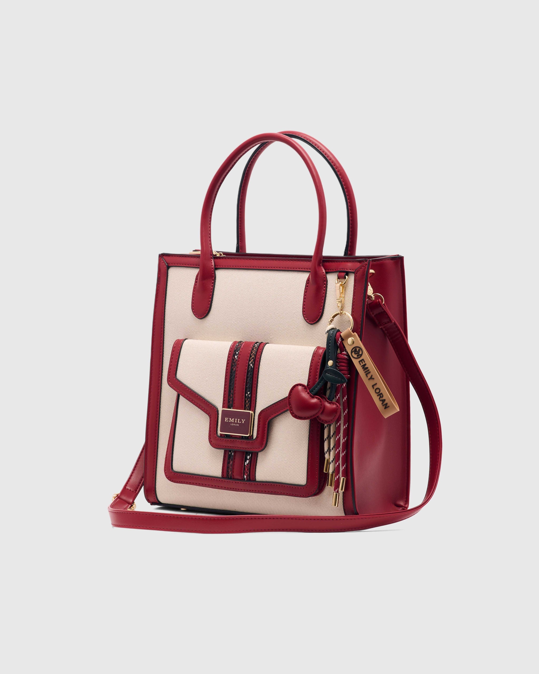 Evogue Charm Bag - Red