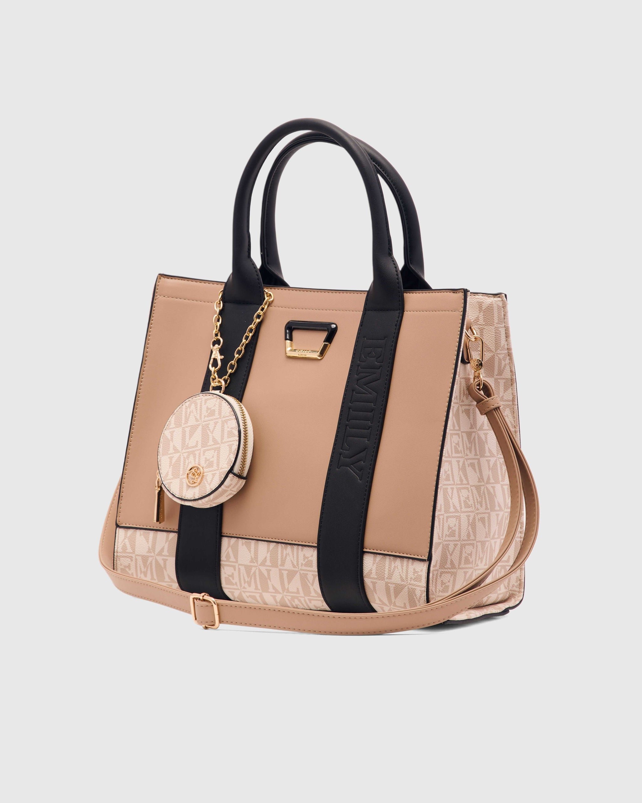 Sienna Pouch Bag - Brown