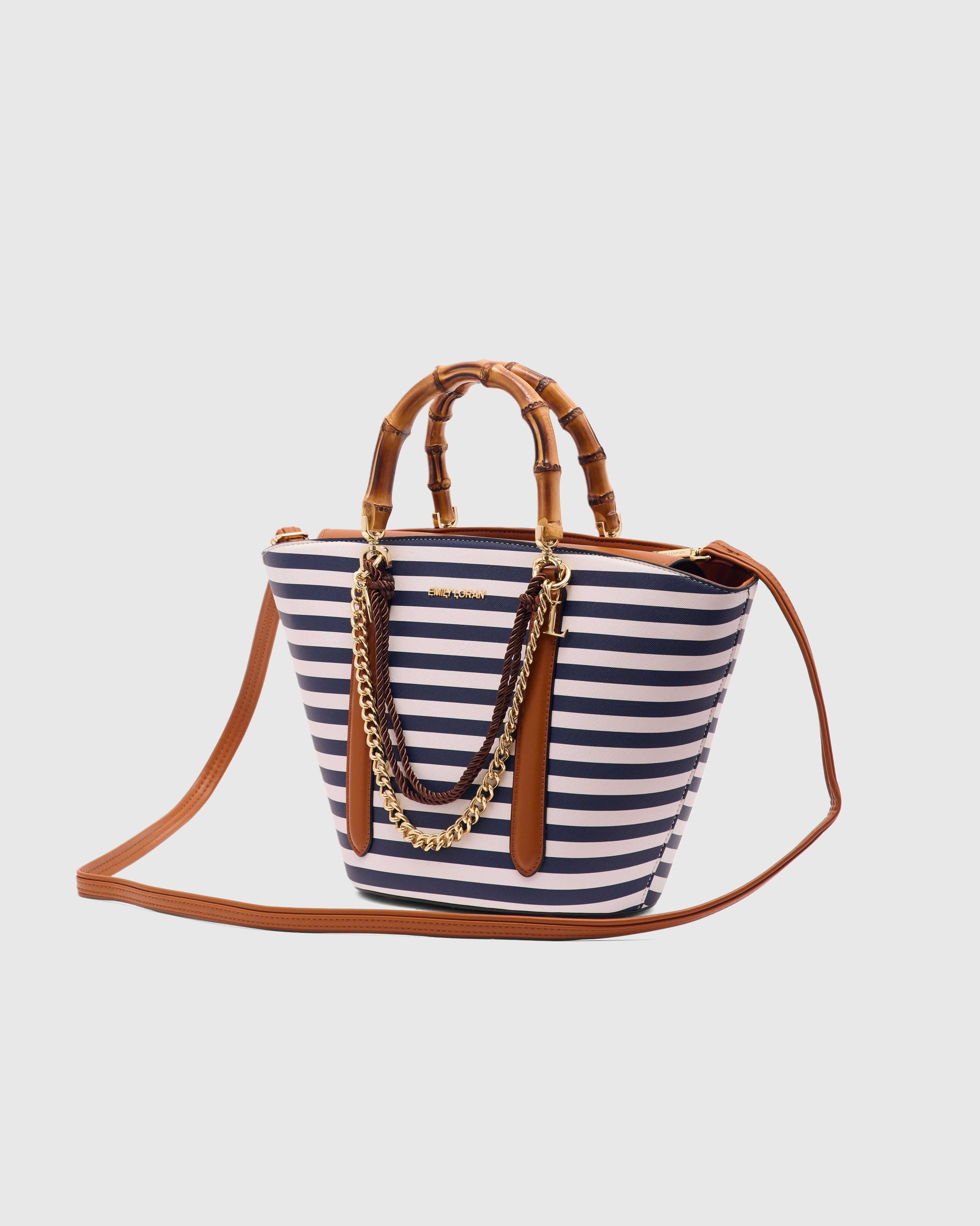 Orlena Handbag - Stripes
