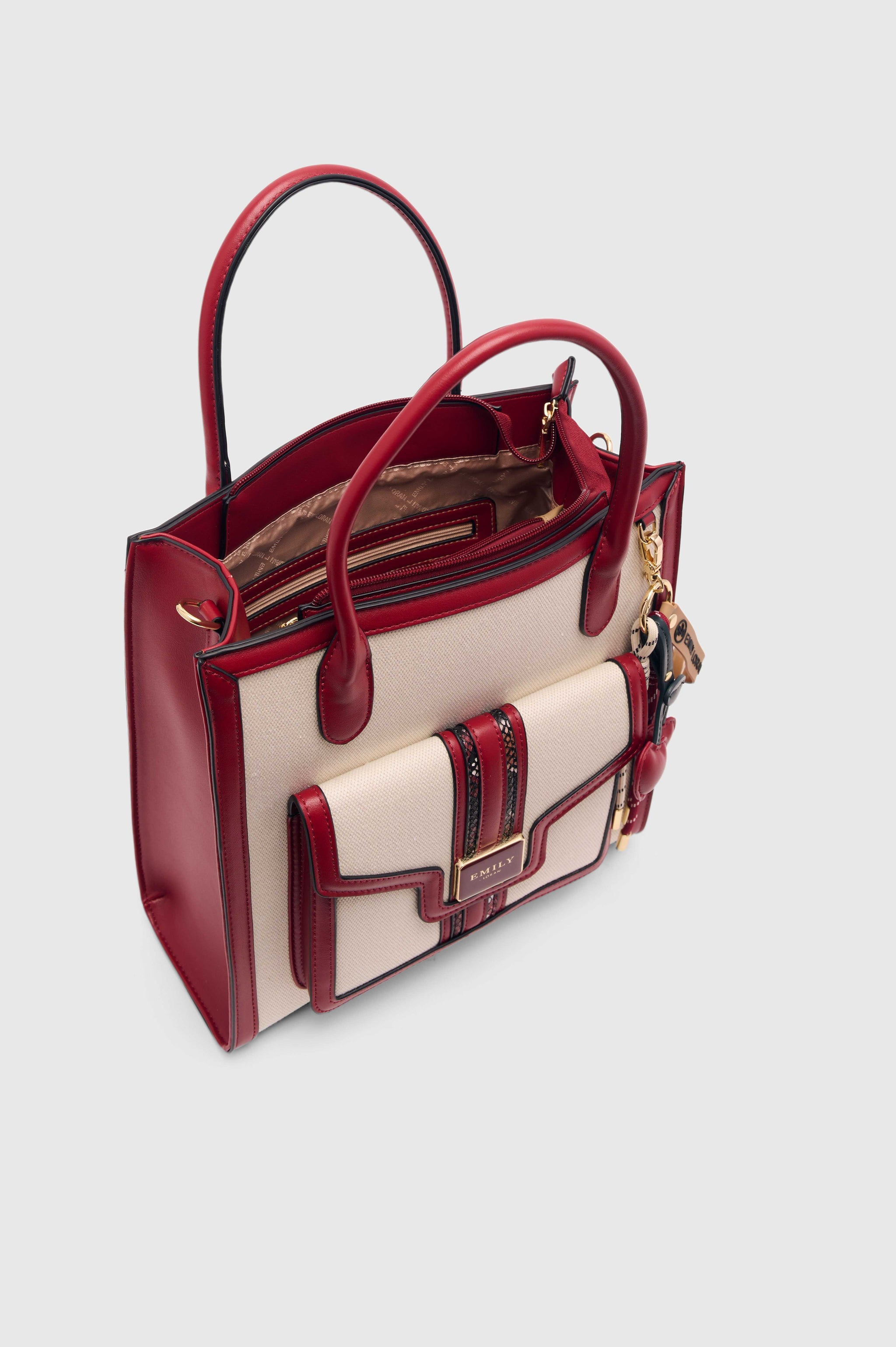 Evogue Charm Bag - Red