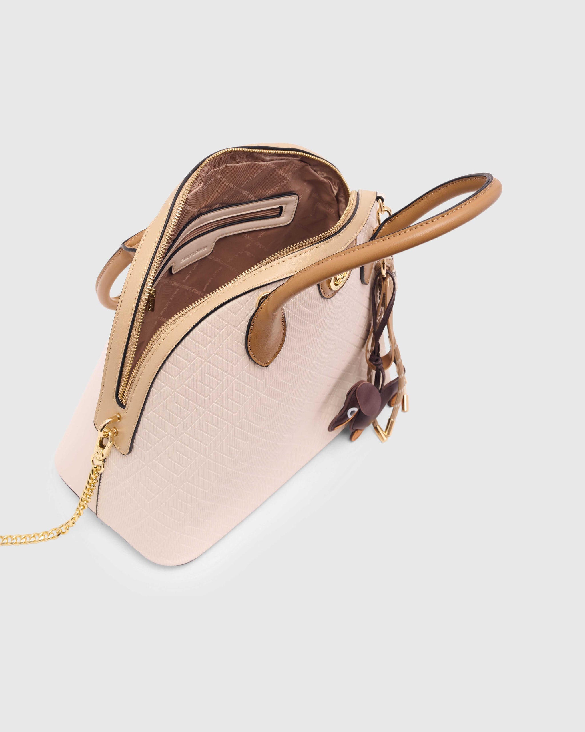 Auracharm Handbag - Beige
