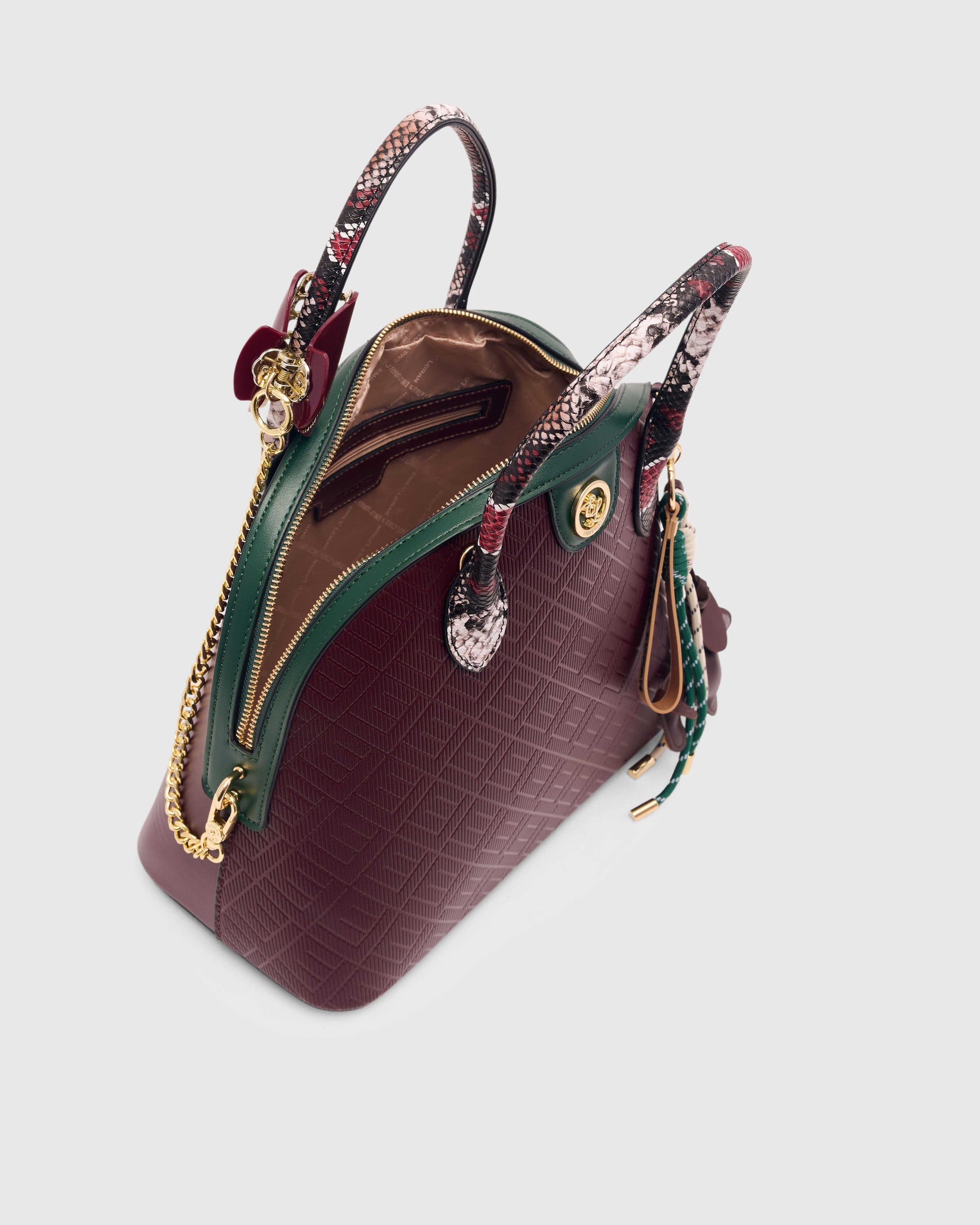 Auracharm Handbag - Wine