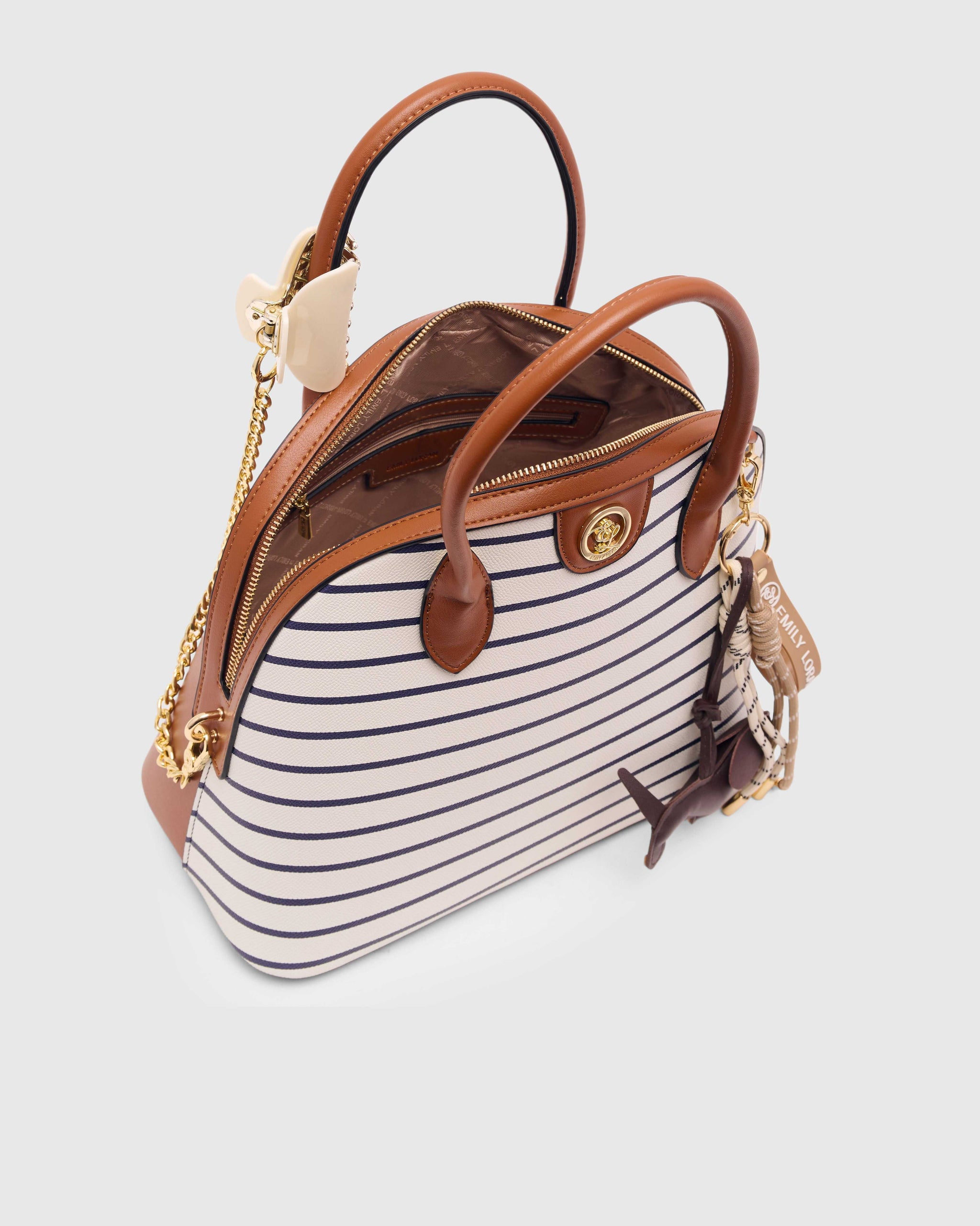 Auracharm Handbag - Stripes
