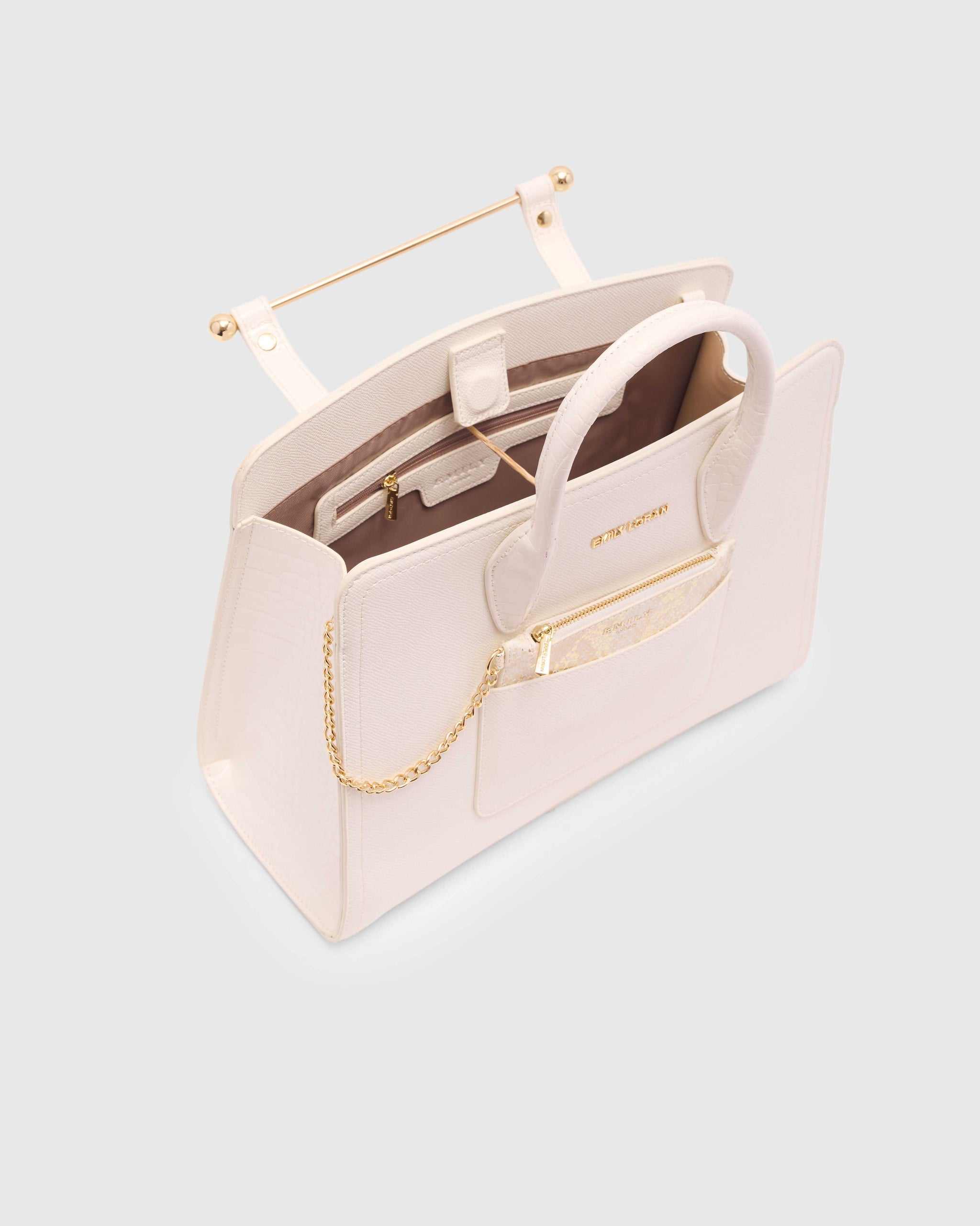 Vallora Handbag - White