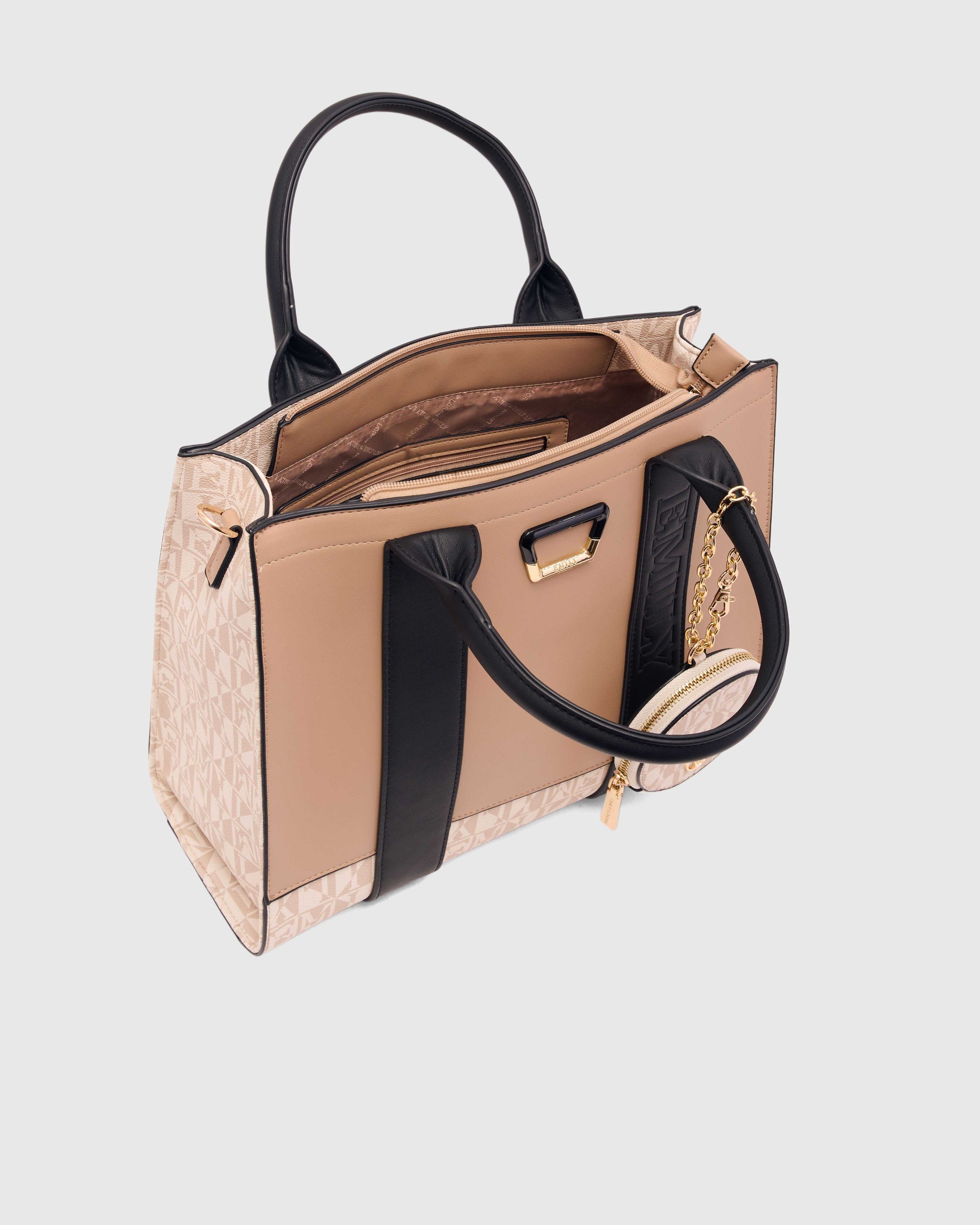 Sienna Pouch Bag - Brown