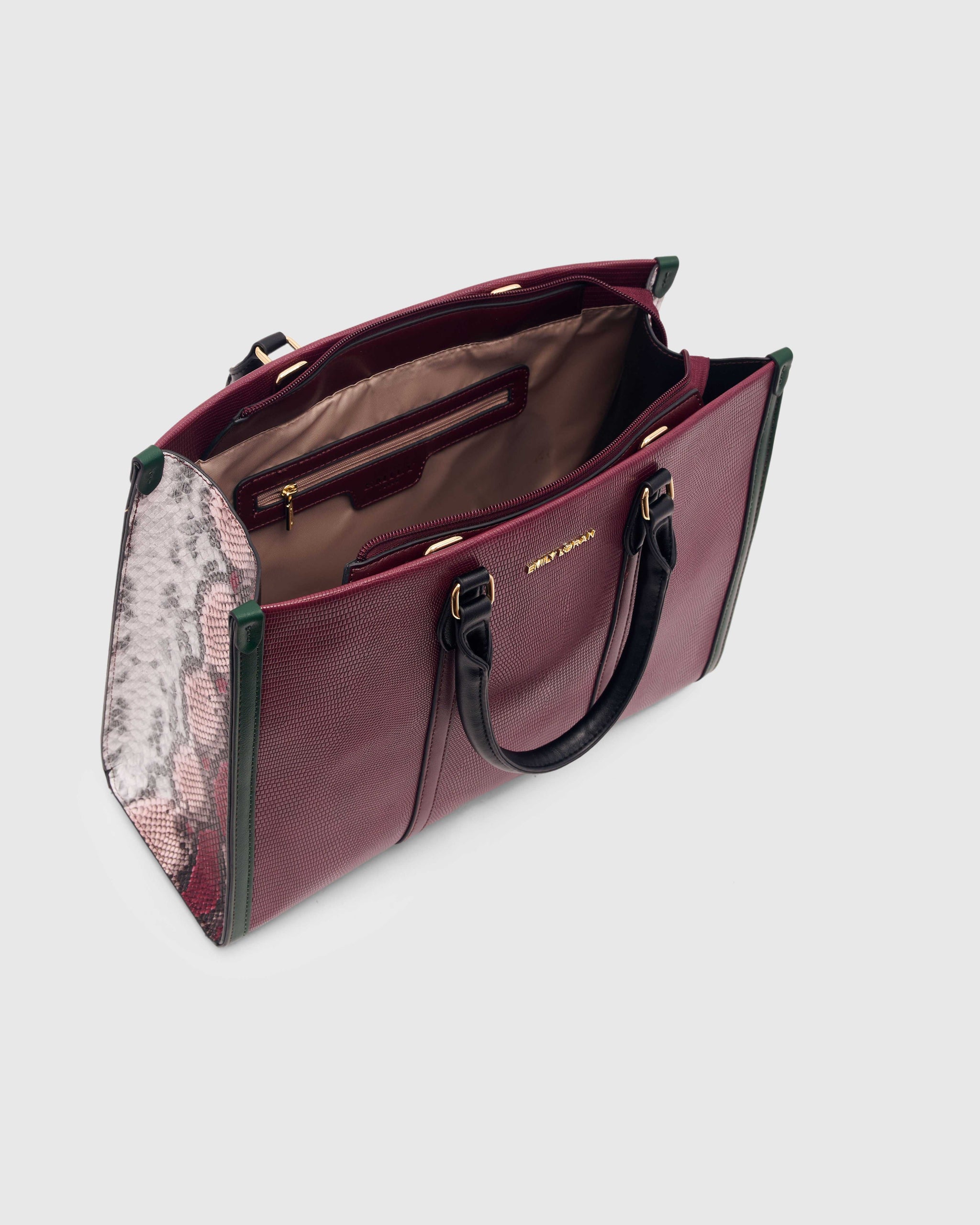 Aurielle Handbag - Wine