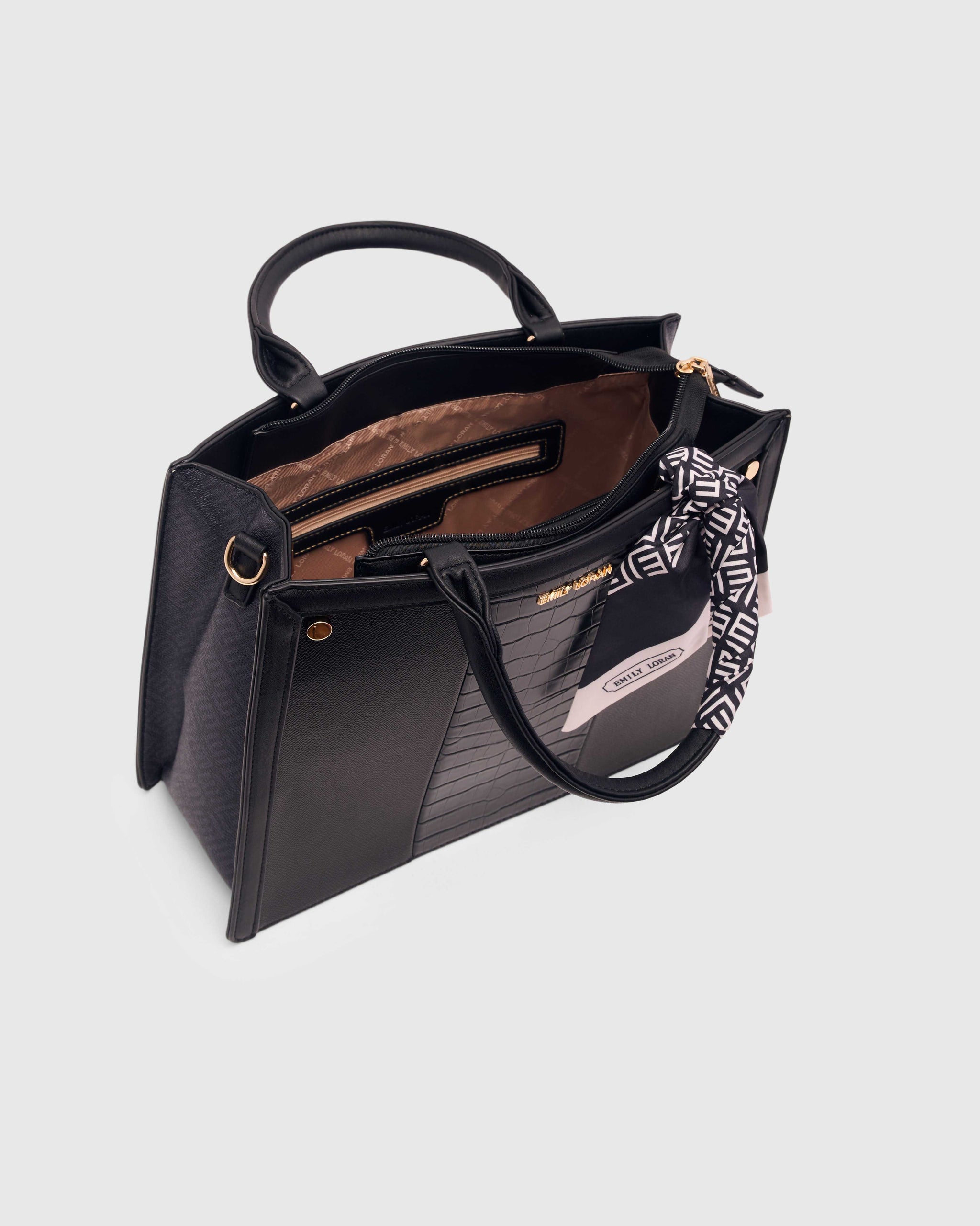 Roselle Handbag -Black