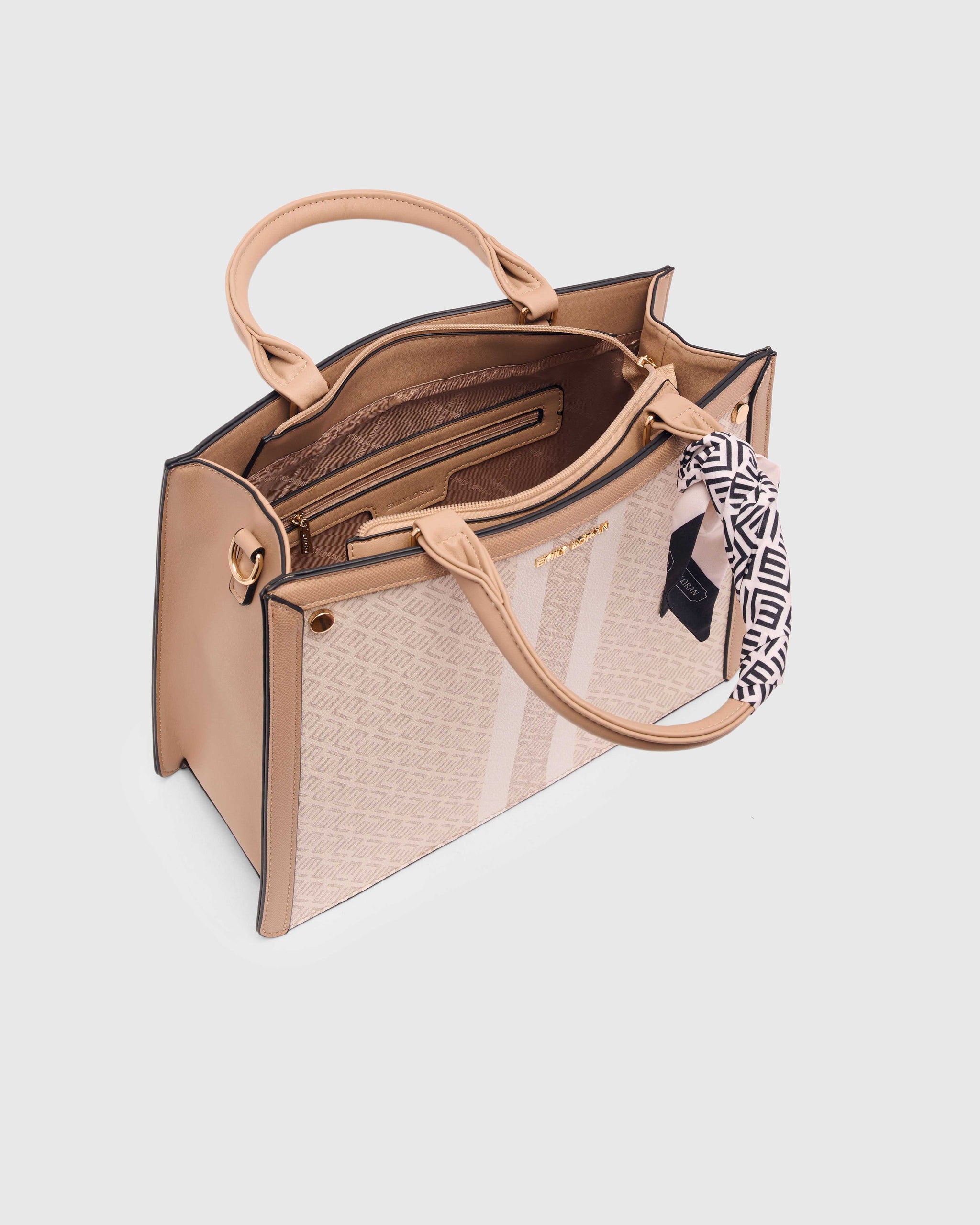 Roselle Handbag -Beige