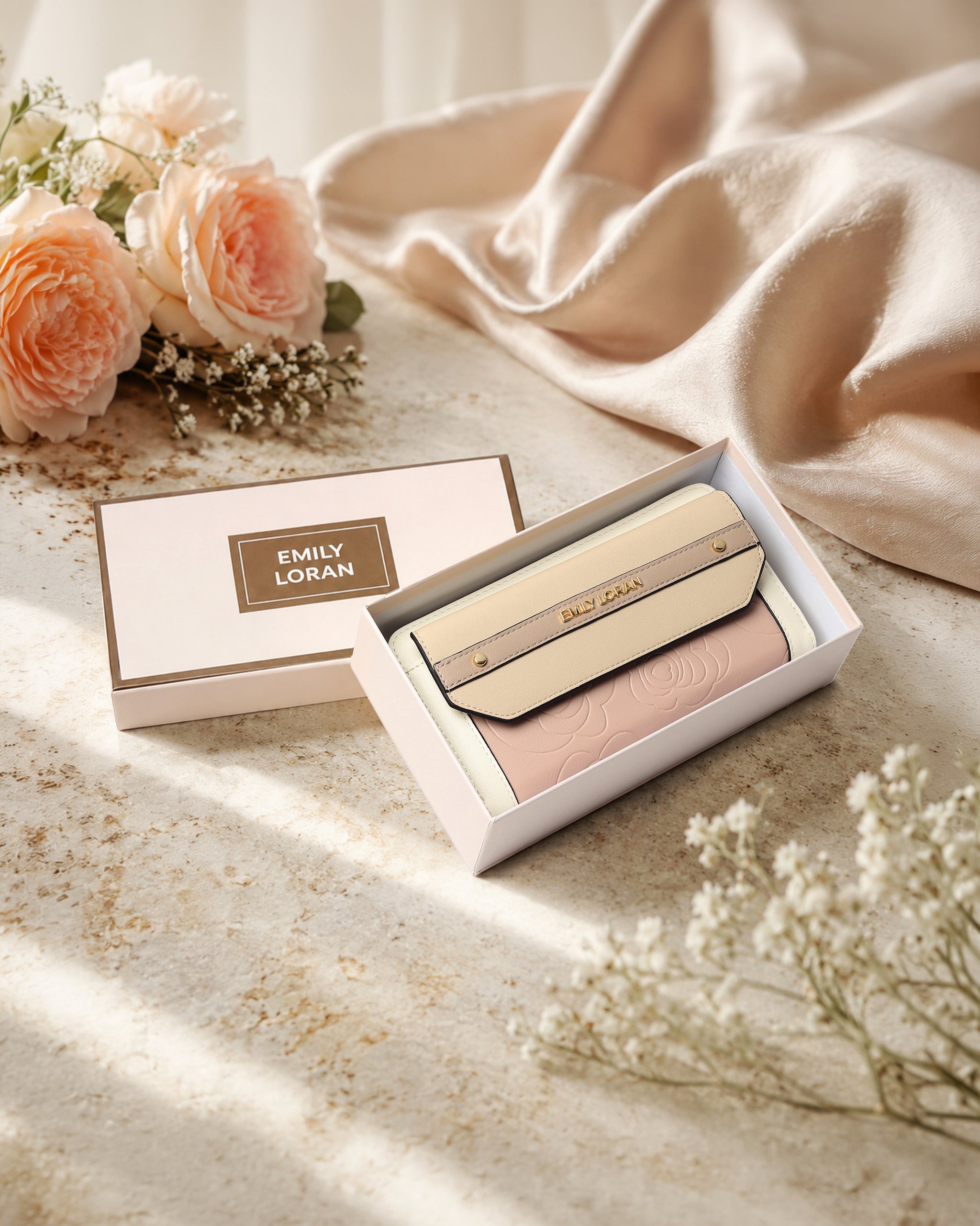 Elise Wallet- Pink