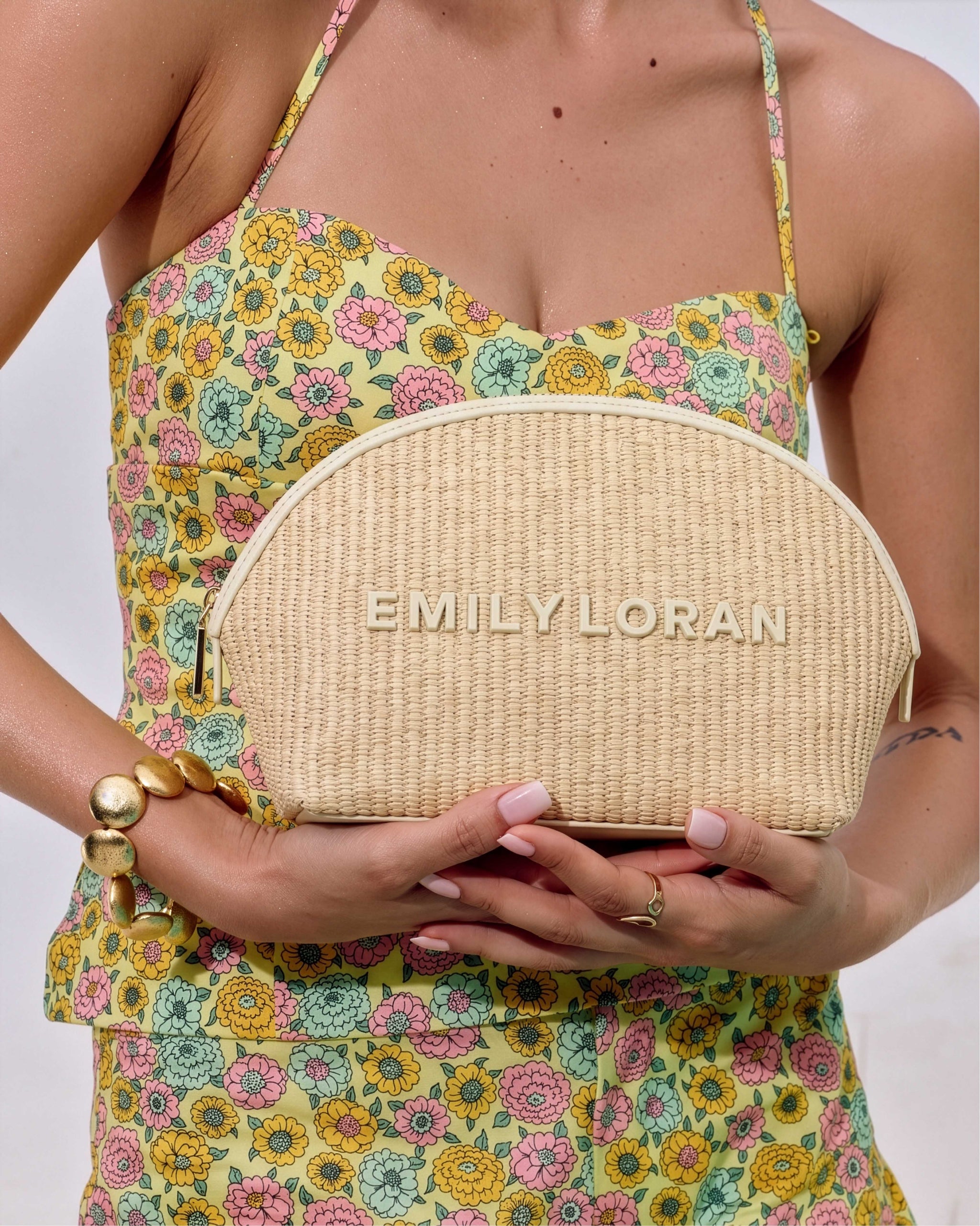 Celeste Pouch- White