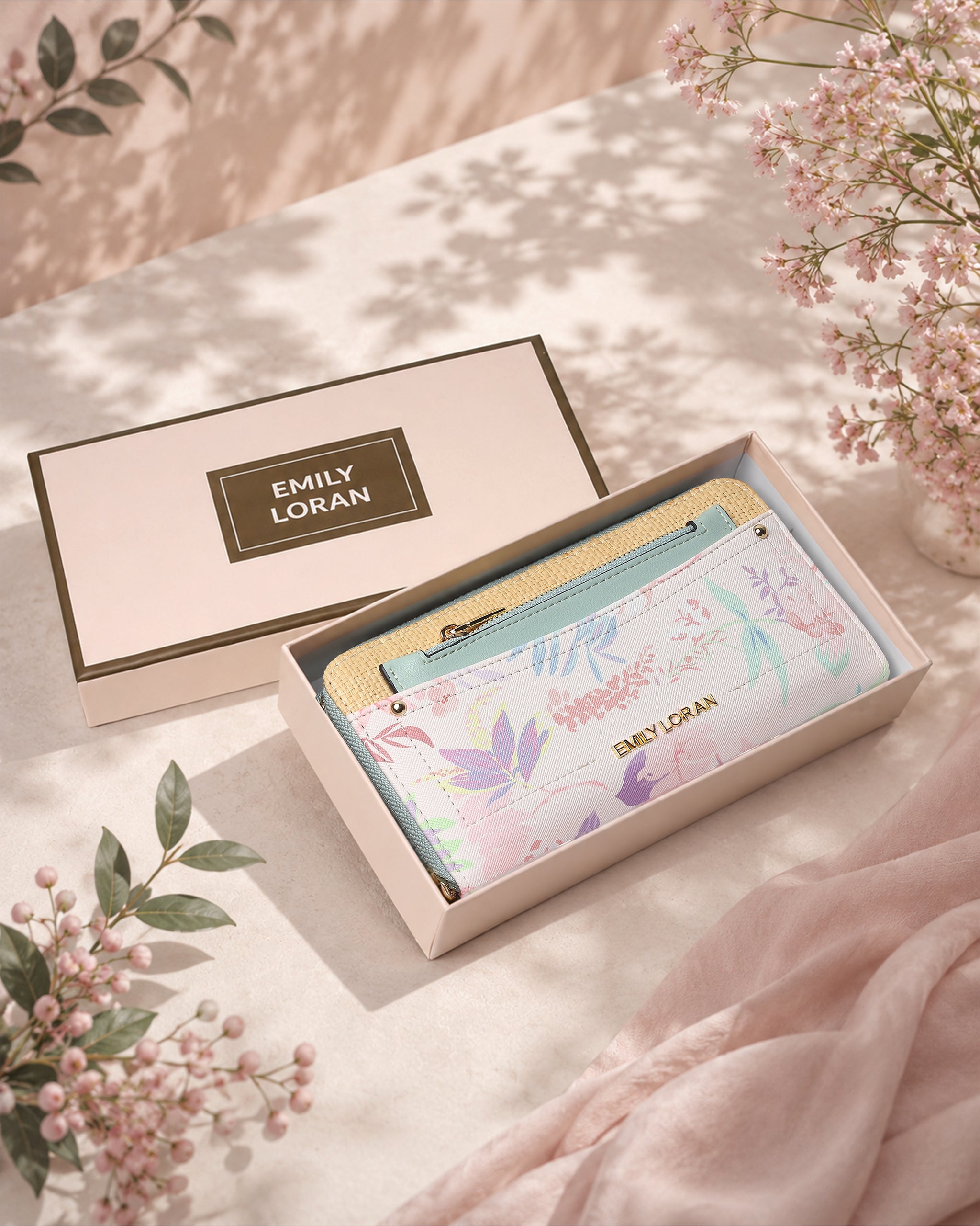 Serena Wallet- Beige