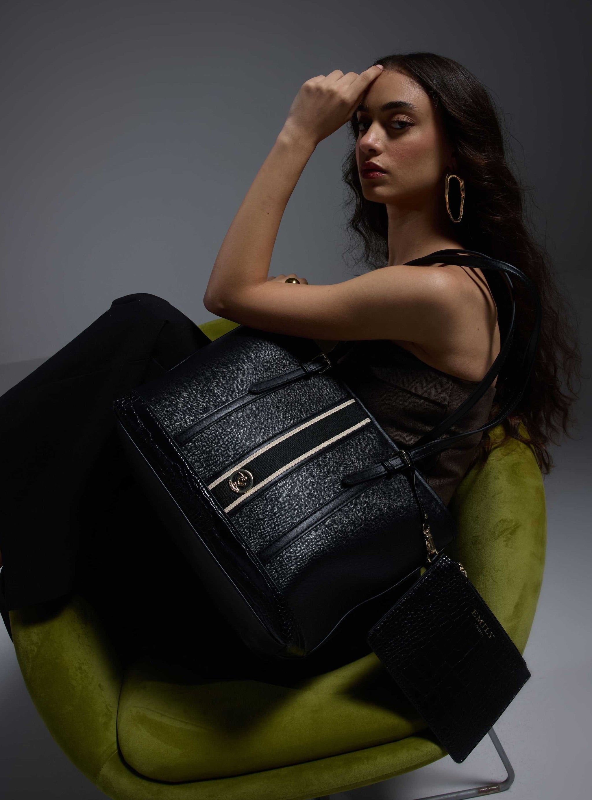 Verra Tote Trio - Black