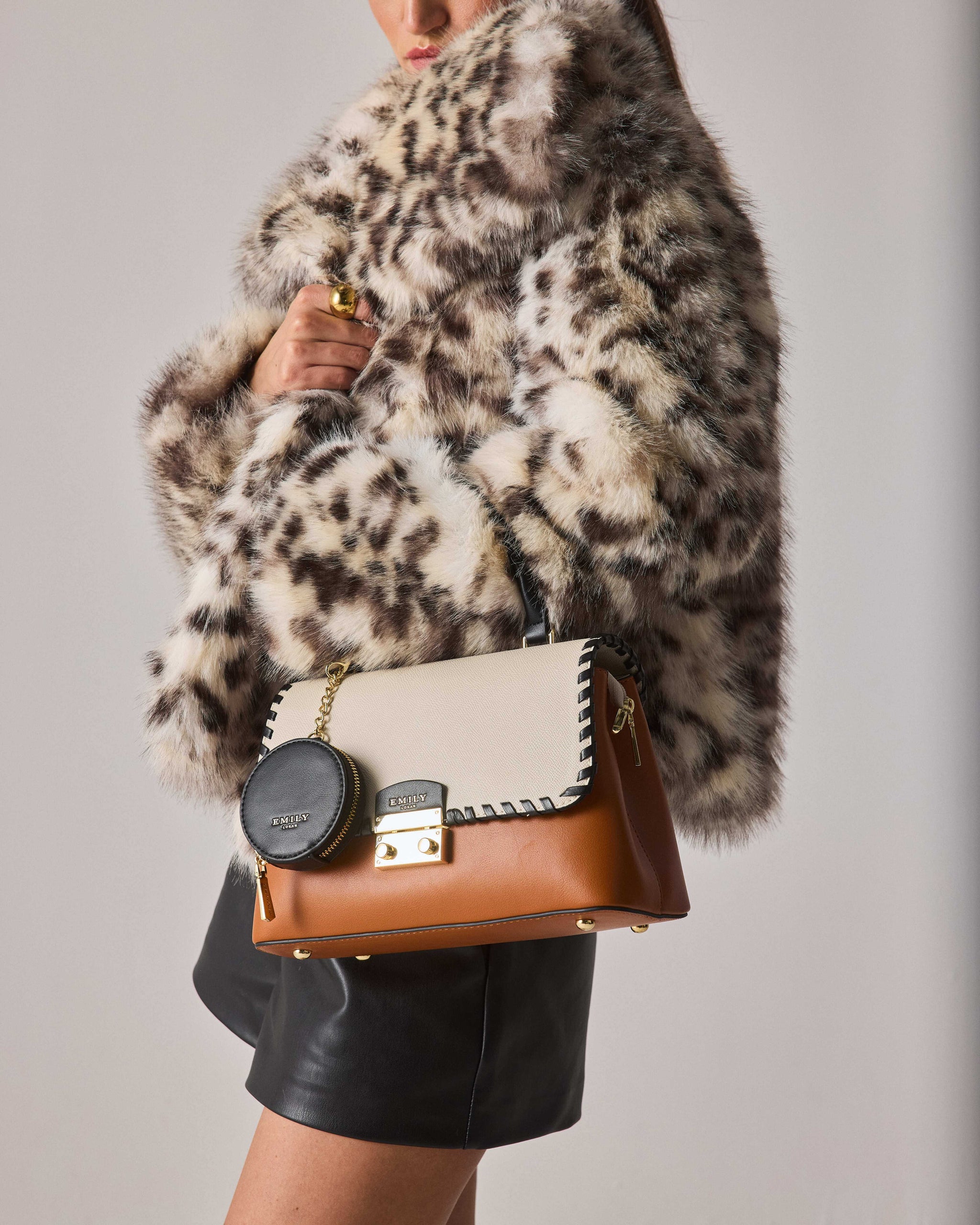 Noella Handbag  -  Beige