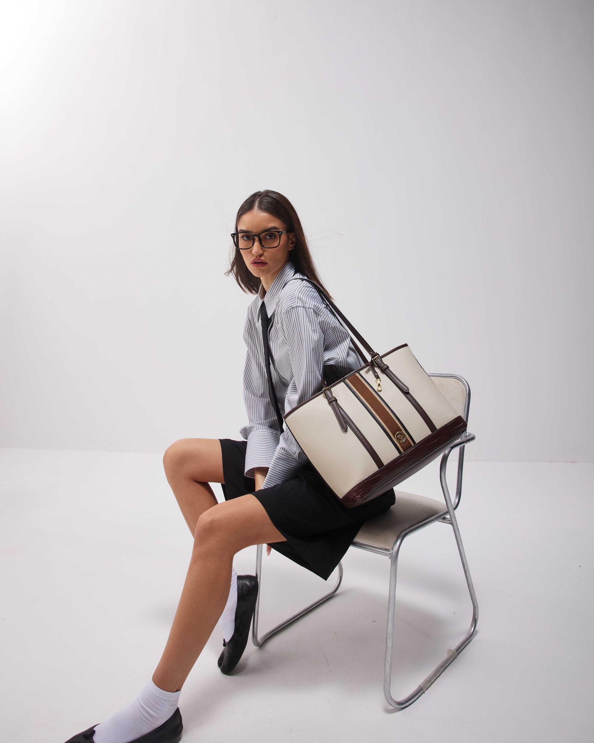 Verra Tote Trio - Dark Brown
