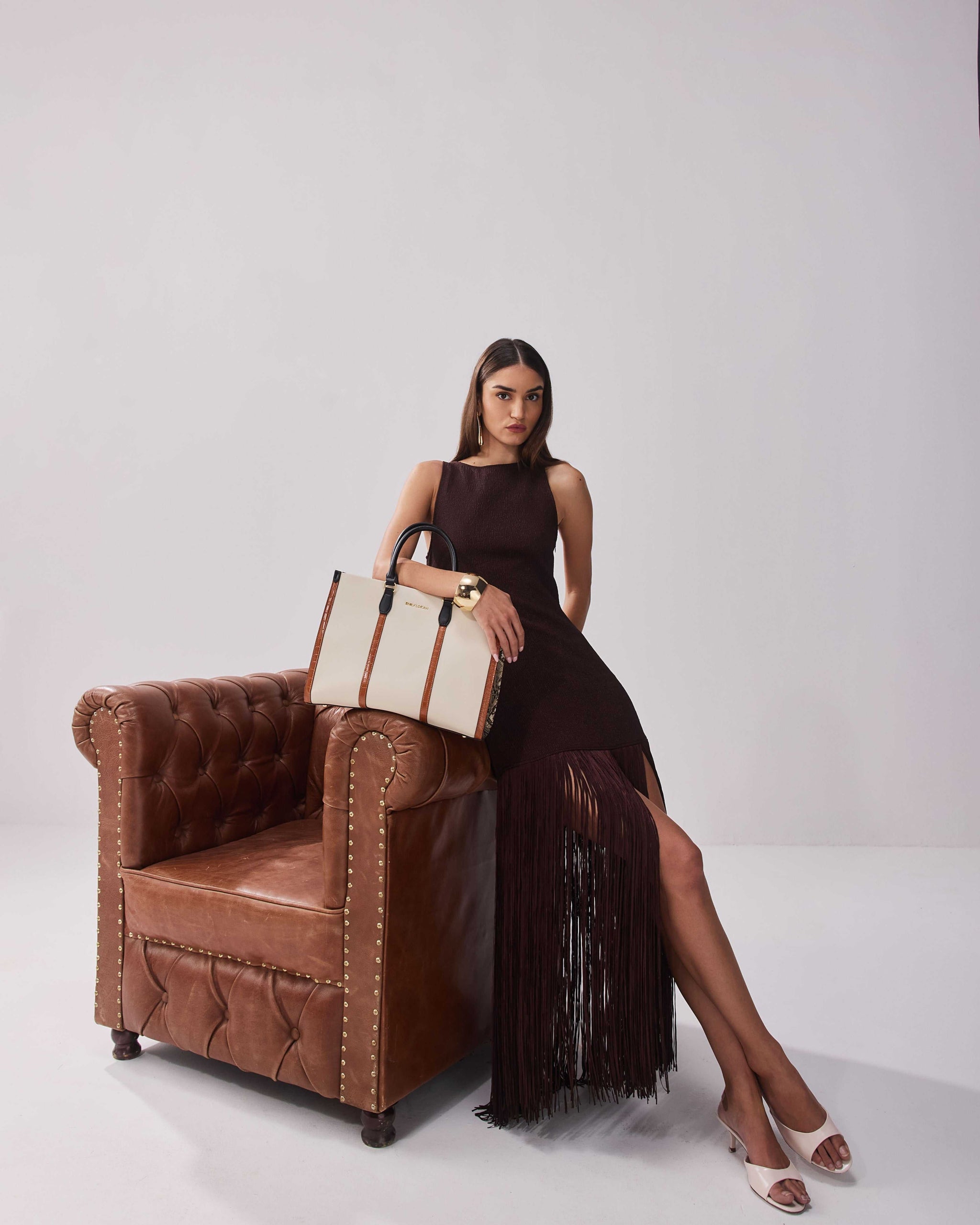 Aurielle Handbag - Tan